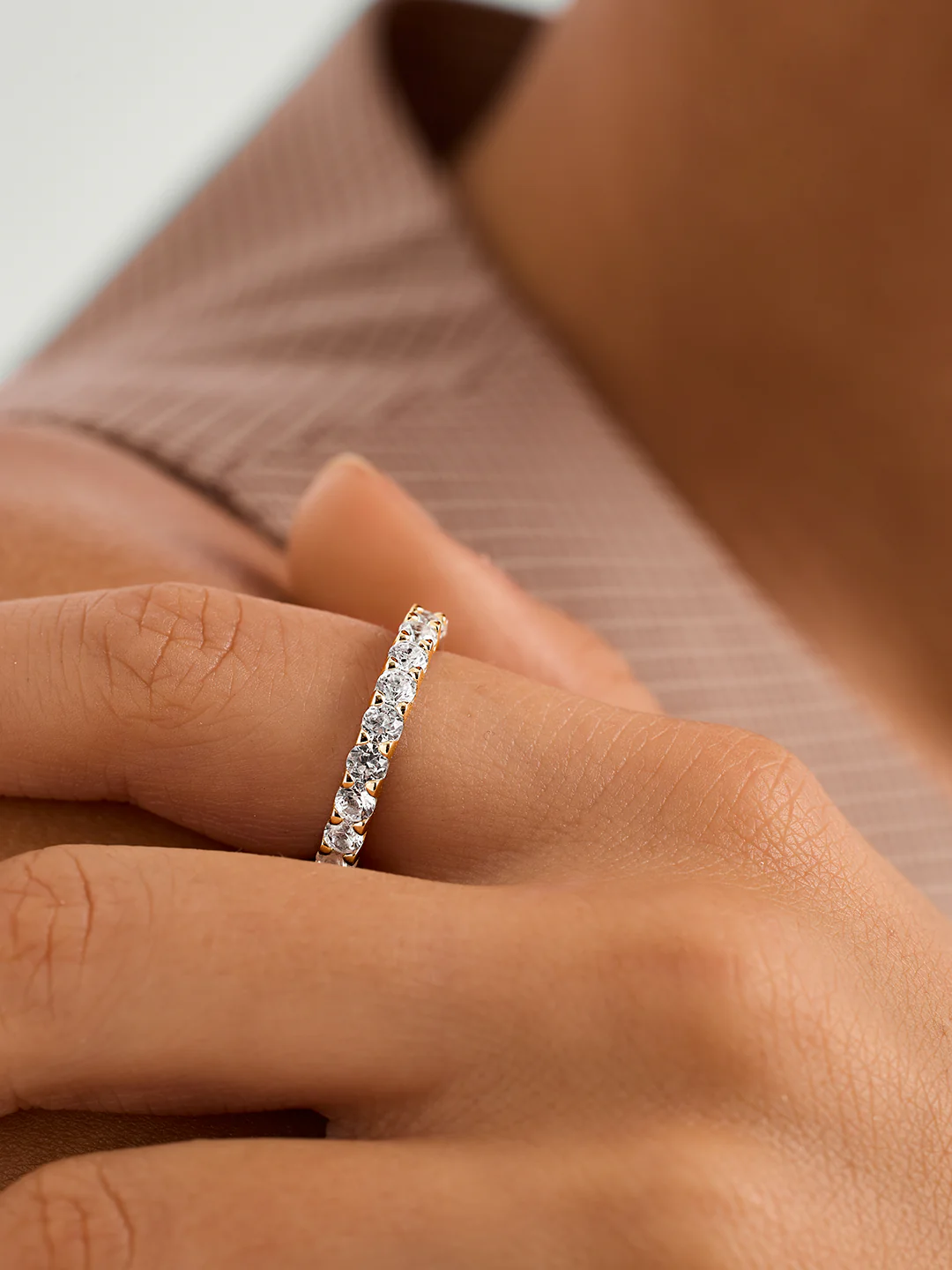 Sapphire Eternity Ring