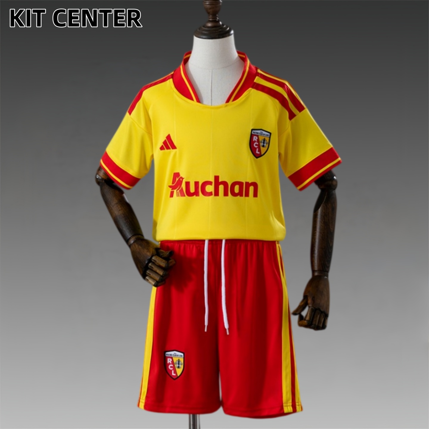 2026/2027 RC Lens Home Football Shirt (Kids Kit socks)