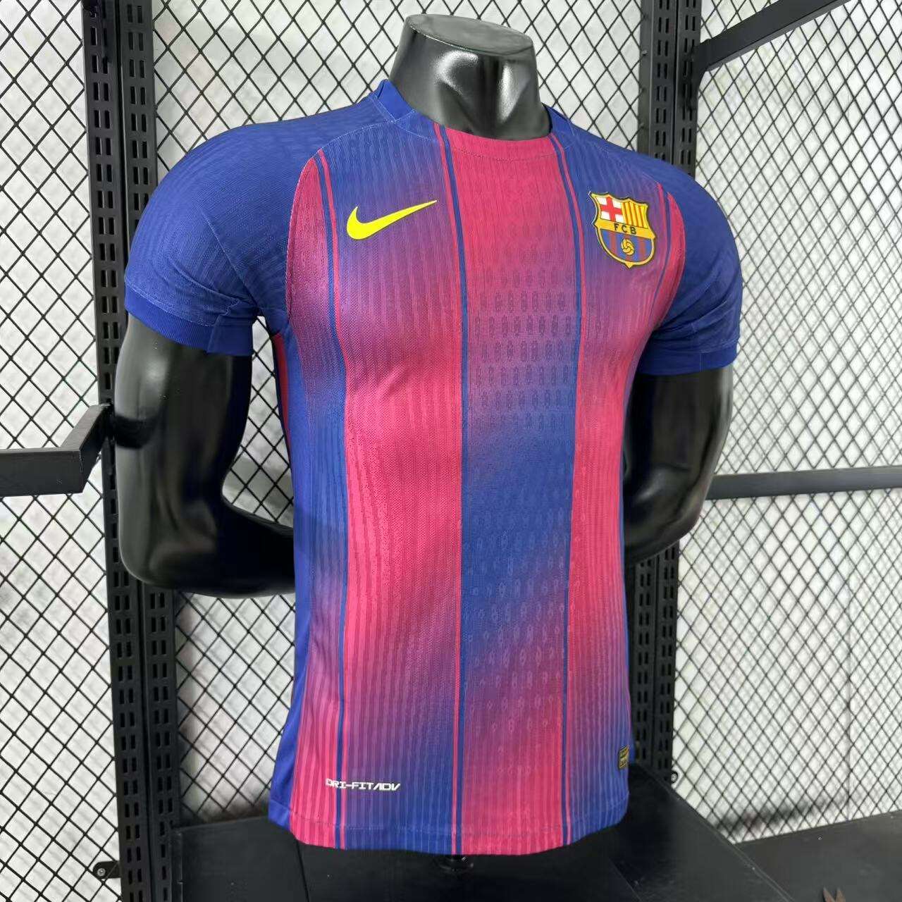 2025/2026 Barcelona Home blank version Football Shirt (Player Edition)