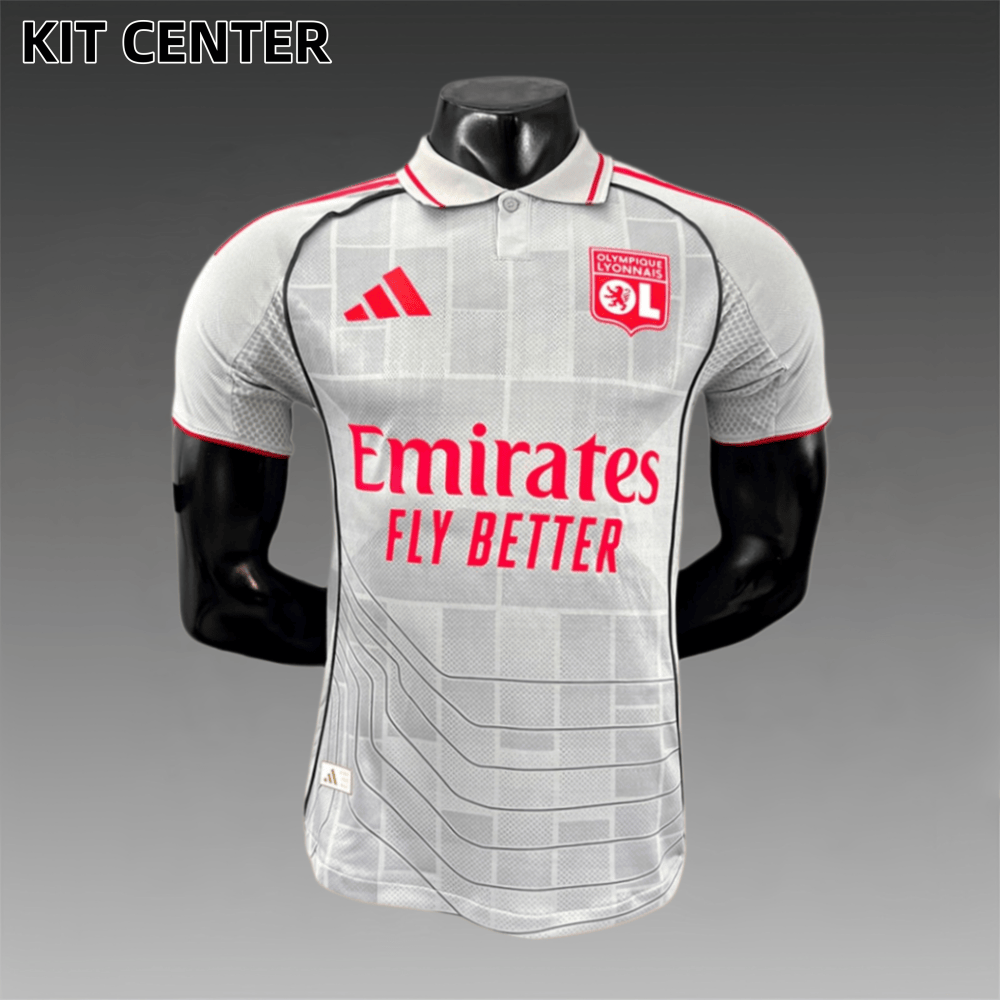 2025/2026 Lyon Second Away Football Shirt (Player)