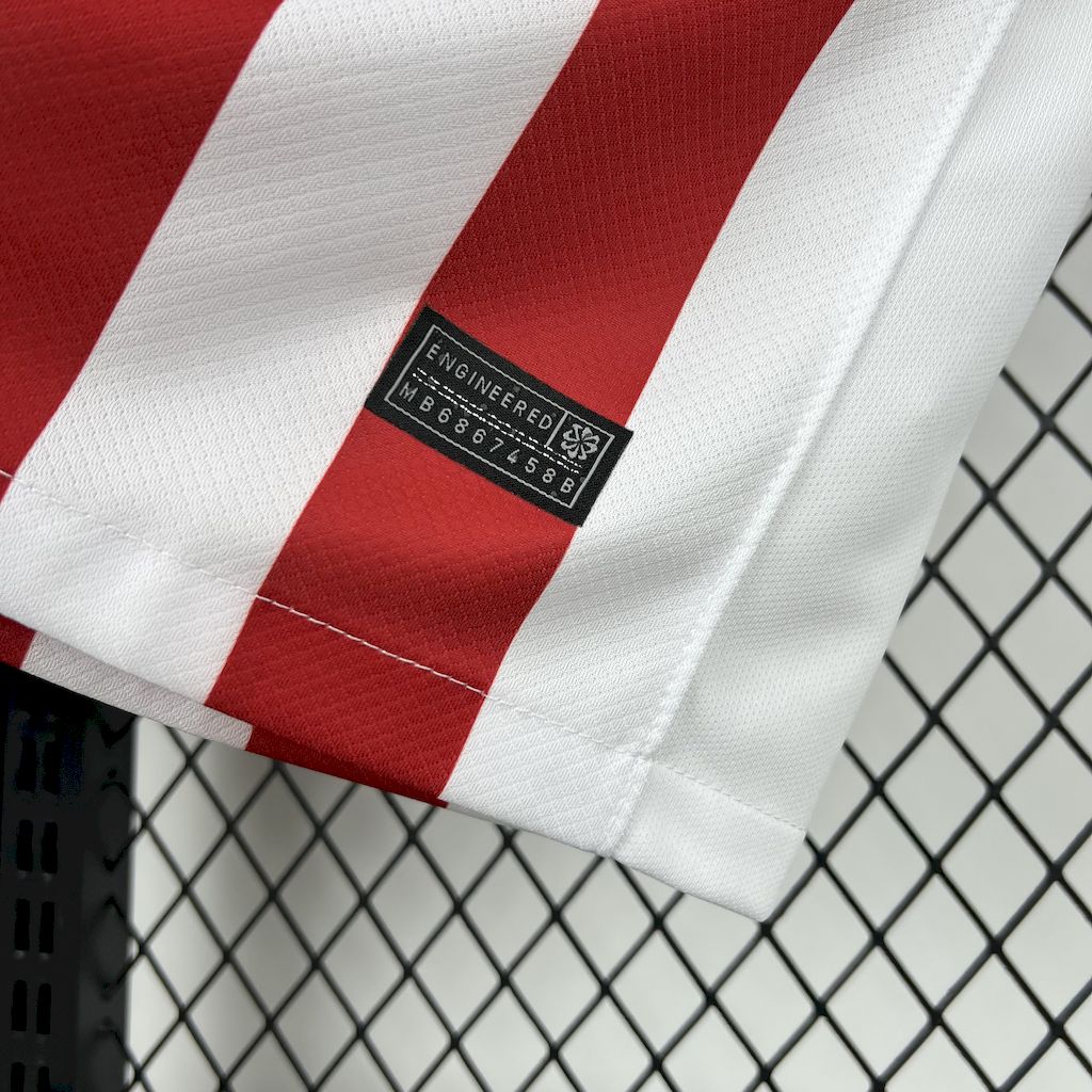 2025/2026 Atletico Madrid Home Football Shirt （Fan Edition）