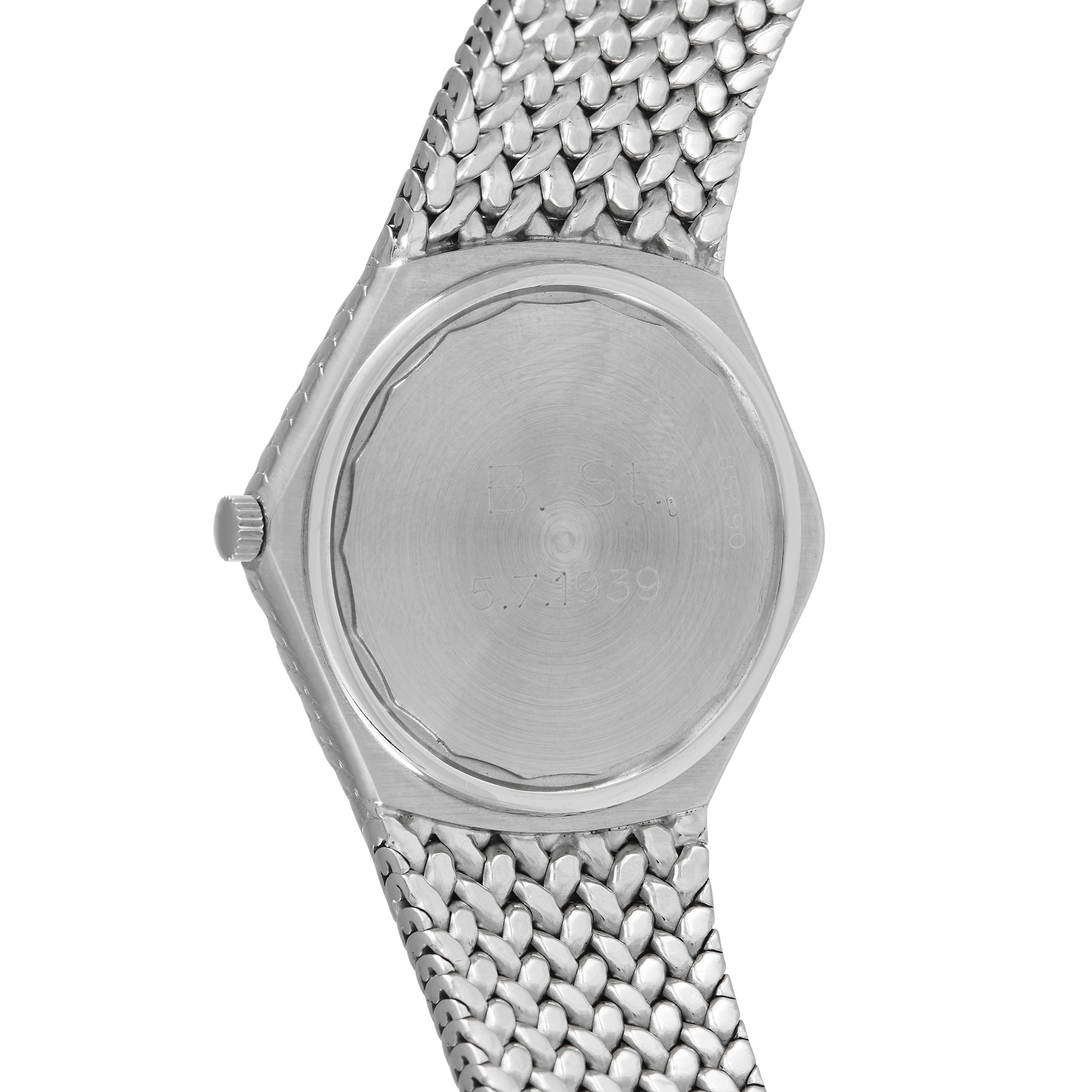 Audemars PiguetCobra Jumbo 18K White Gold Watch BC5447G341