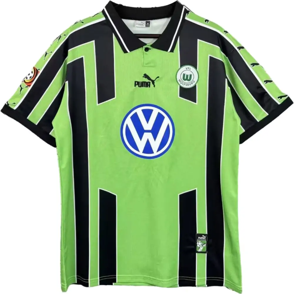 1999-00 VfL Wolfsburg Away Retro Jersey - Fans Edition