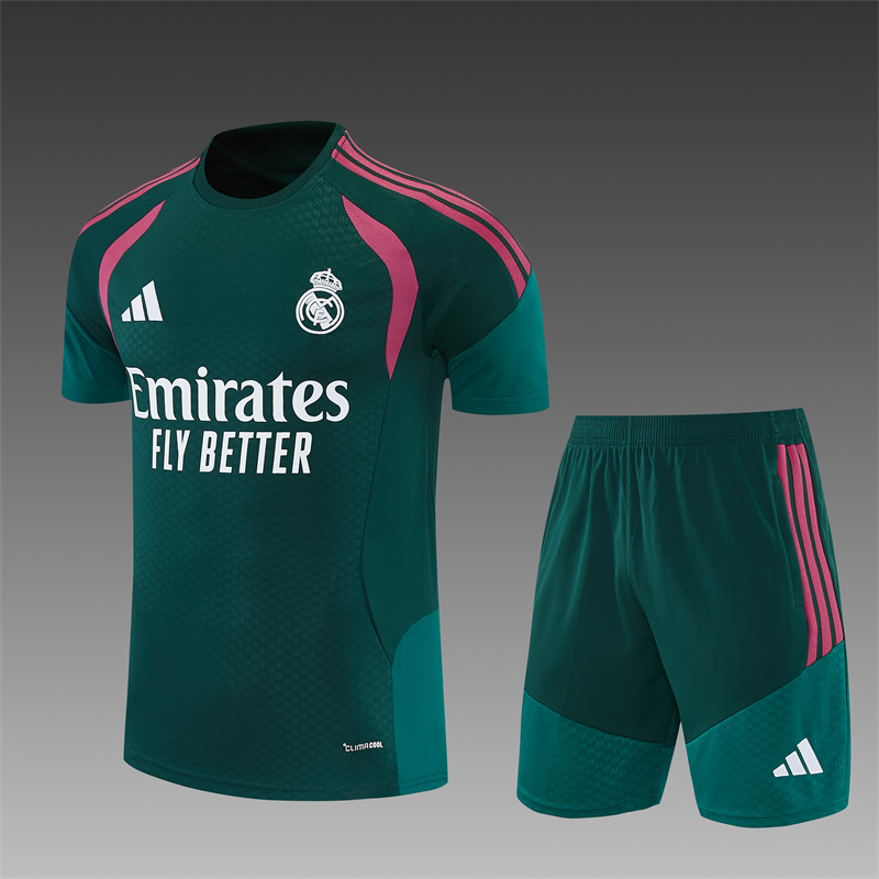 2026/2027 Real Madrid Short Sleeve Training Wear ( Adult kit Kids )
