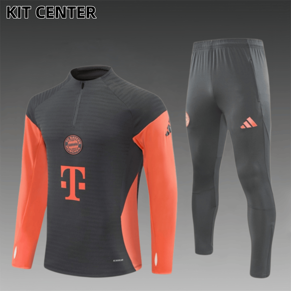 25/26 Bayern Half Ziptraining suit (Adult Kids Kit)