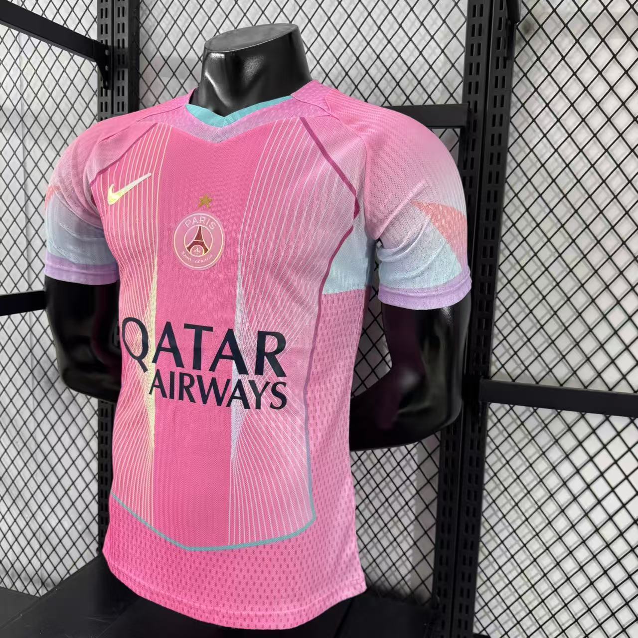 2025/2026 Paris Saint-Germain Pink Special Edition Football Shirt (Player Edition)