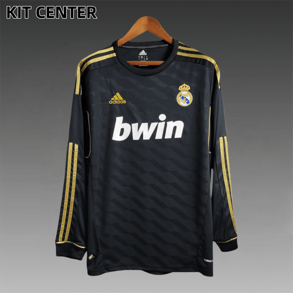 2011/2012 Real Madrid Away Long Sleeve Retro Football Shirt