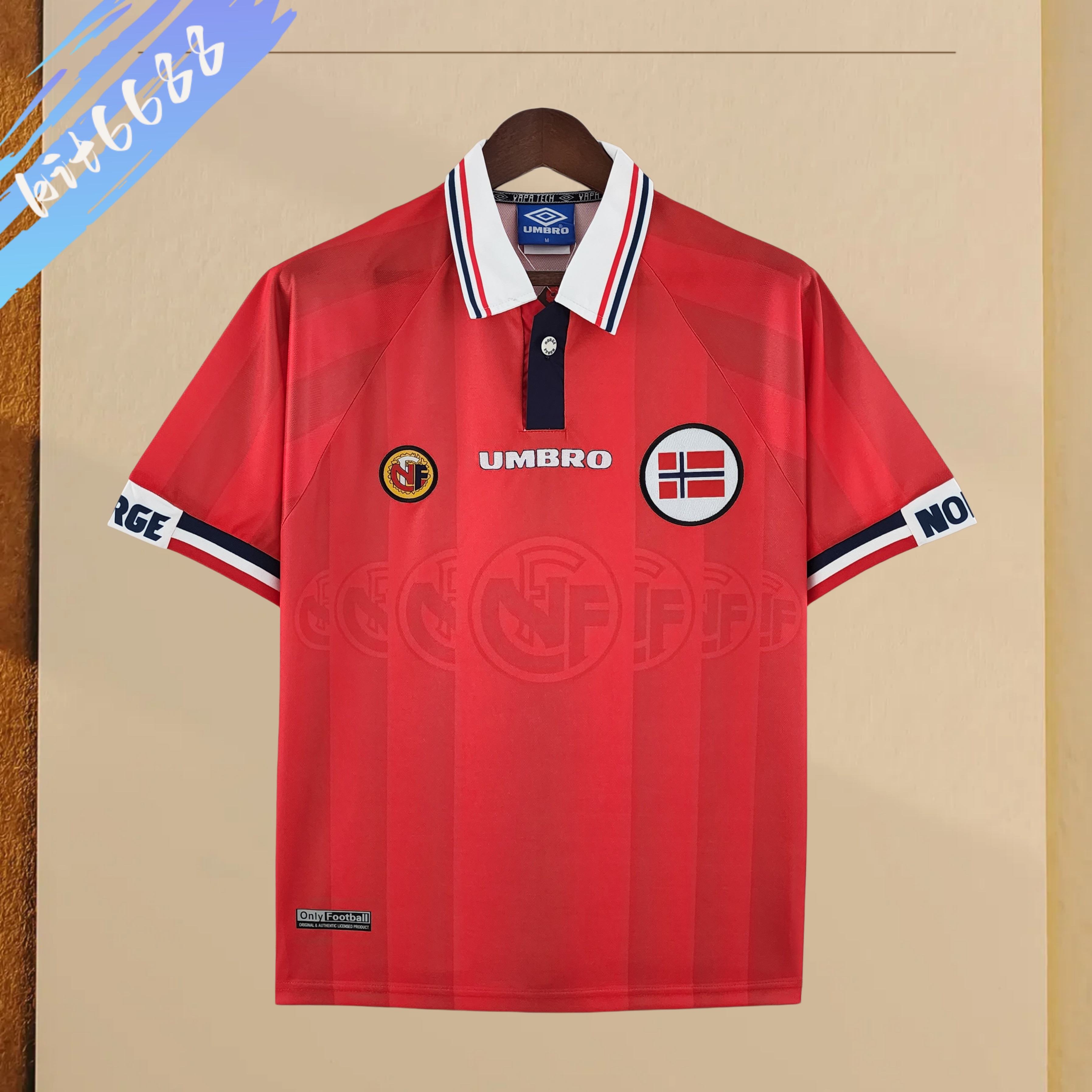 98/99 Norway home Retro Football Shirt