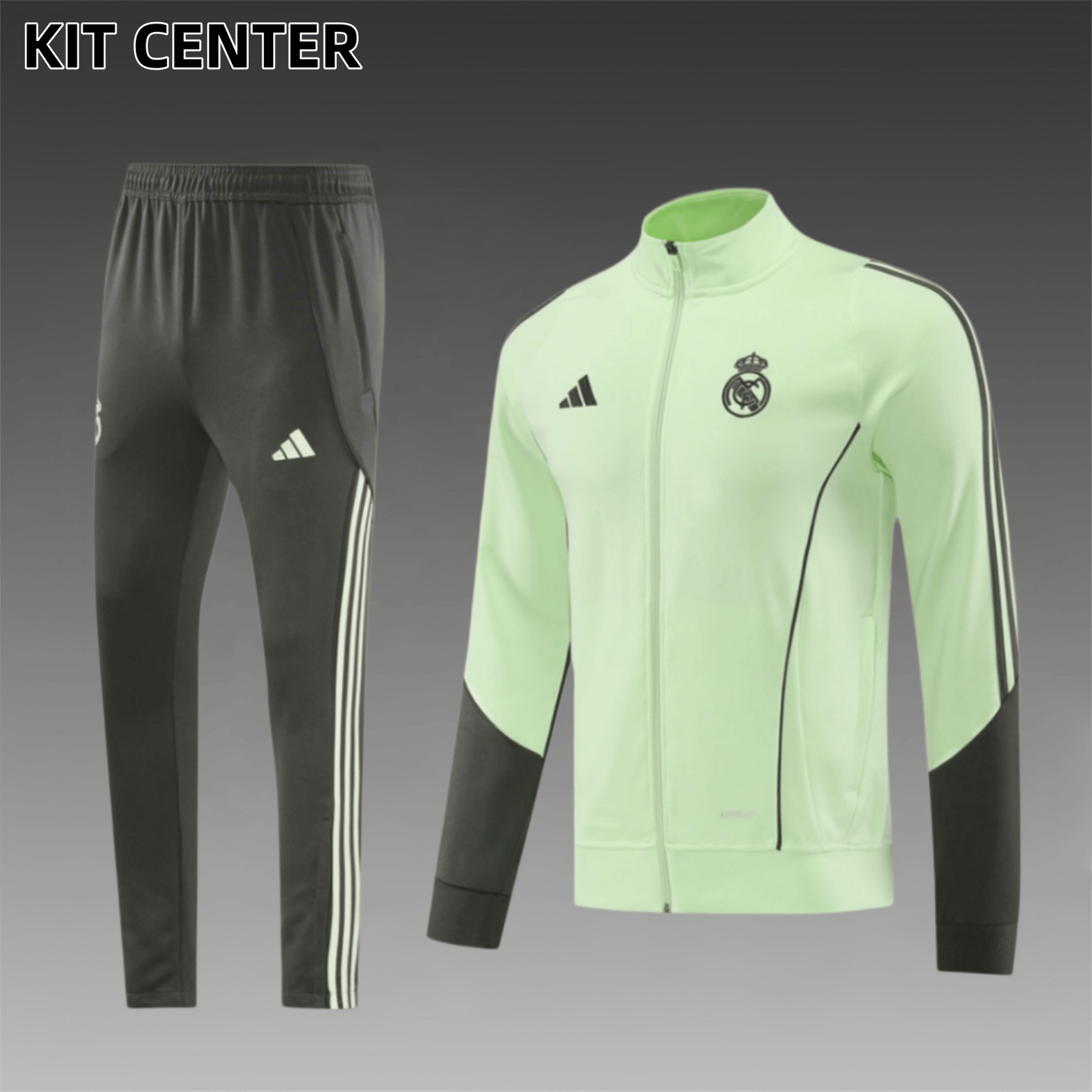 25/26 Real Madrid Full Zipper Training Suit (Adult Set)