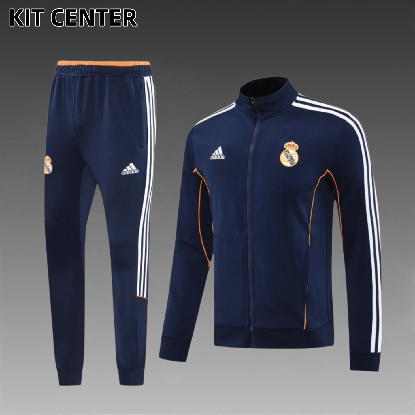 25/26 Real Madrid Full Zipper Training Suit (Adult Set)