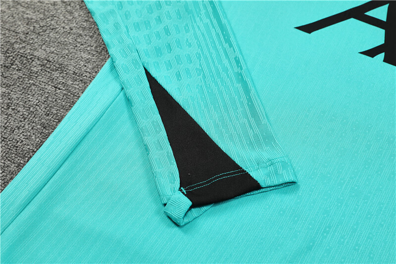 24/25 Liverpool blue Half Zip Training Kit (Adult Kids Kit)