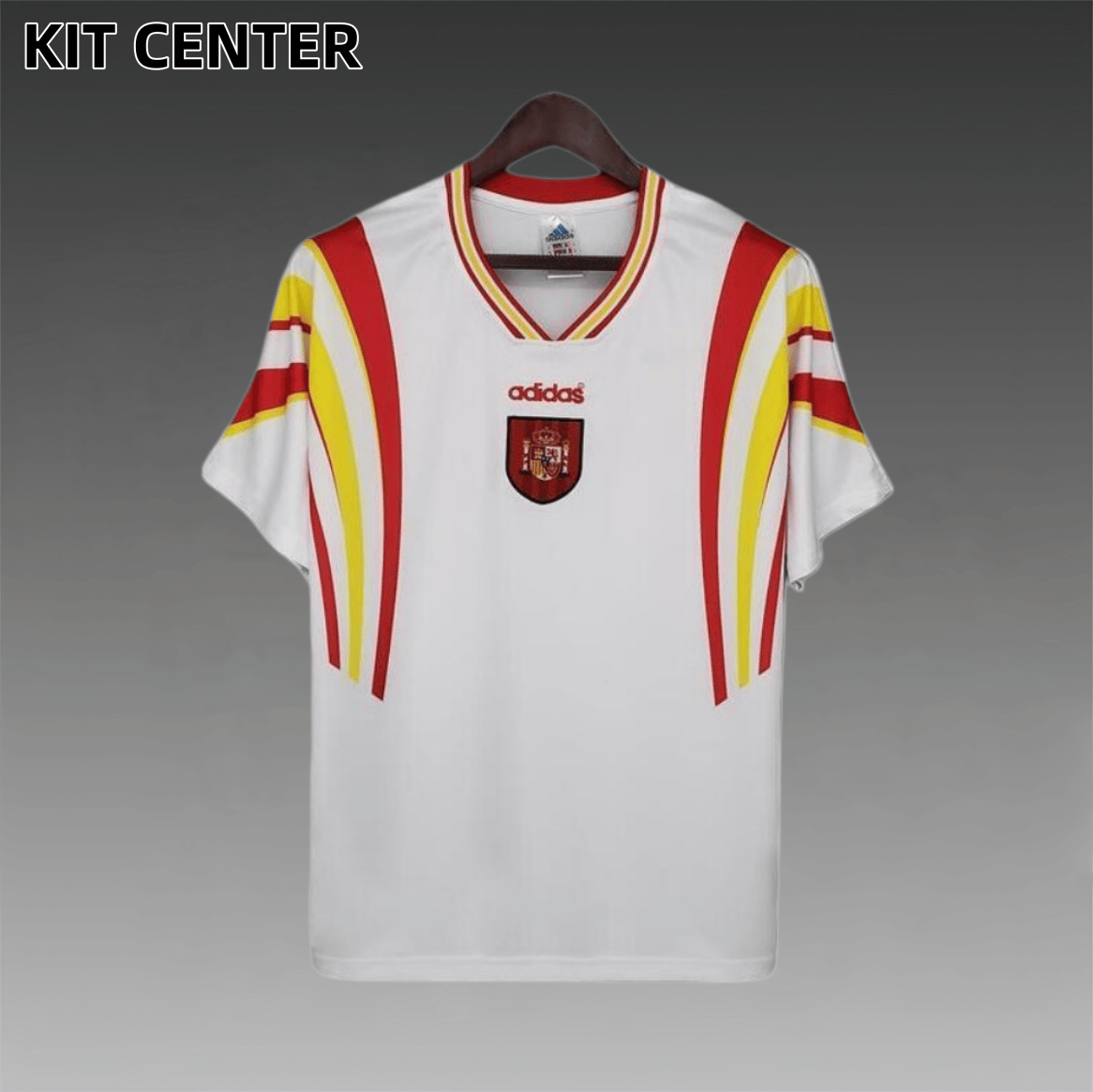 1996 Spain away Retro Football Shirt