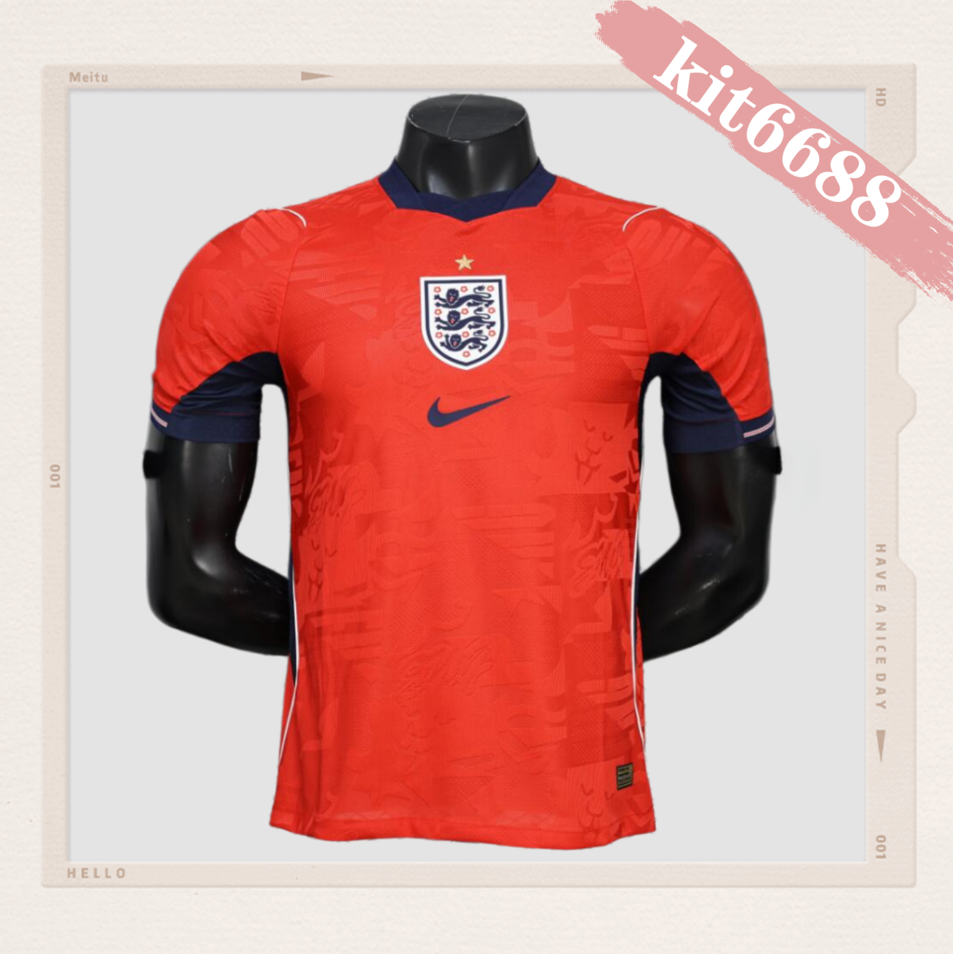 26/27 England Away Player Football Soccer jerseys