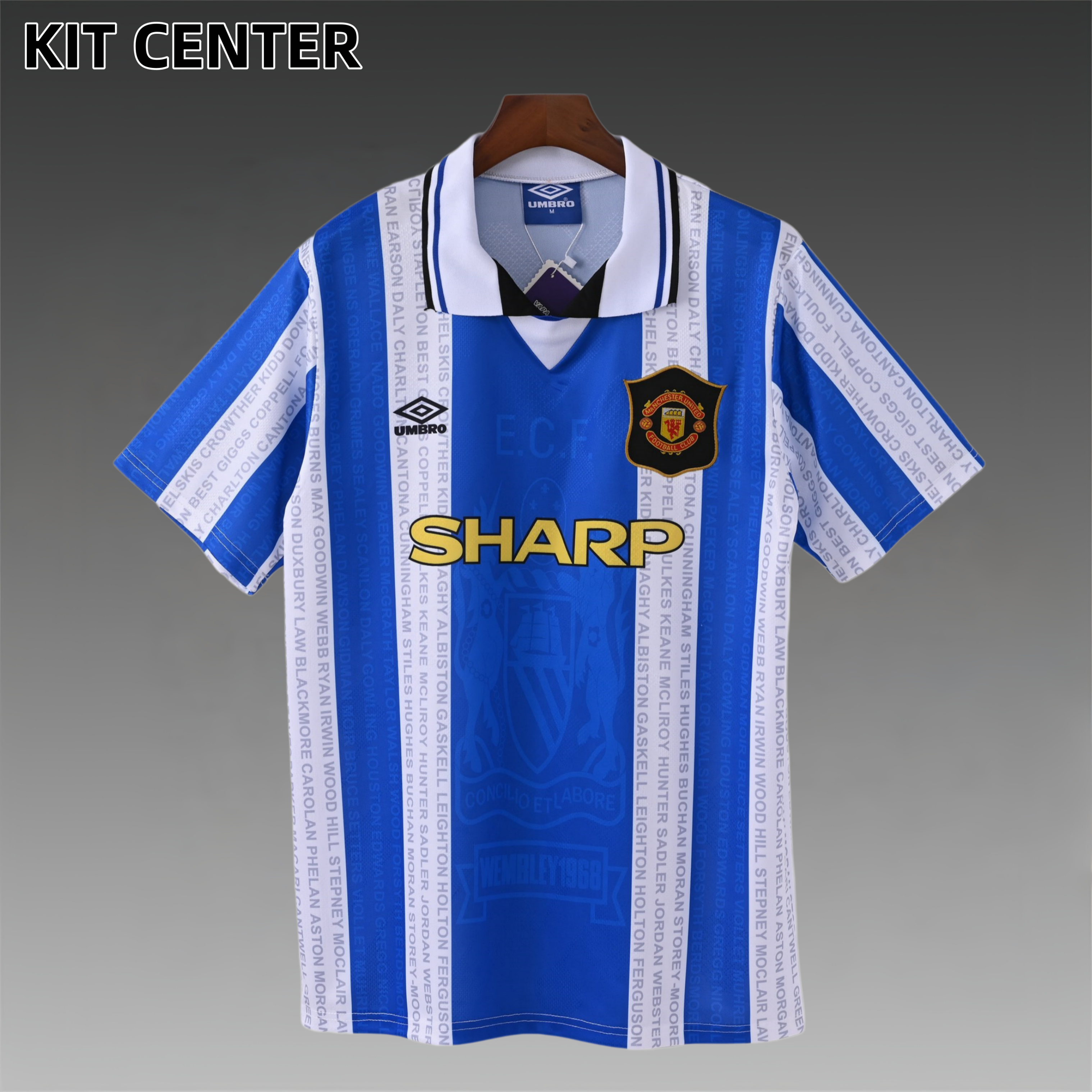 94/96 Manchester United Third Away retro football shirt