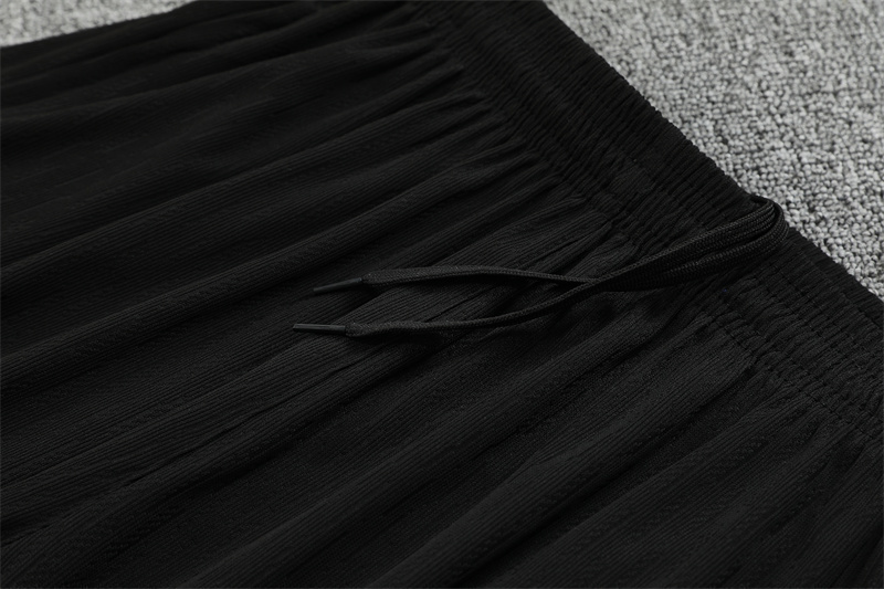 25/26 Brazil black Half Zip Training Kit (Adult Kids Kit)