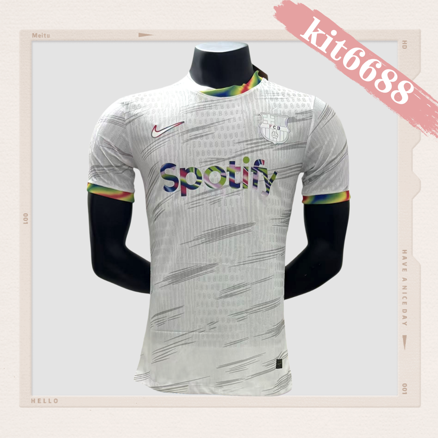 2025/2026 Barcelona Special Edition Football Jersey (Player Edition)