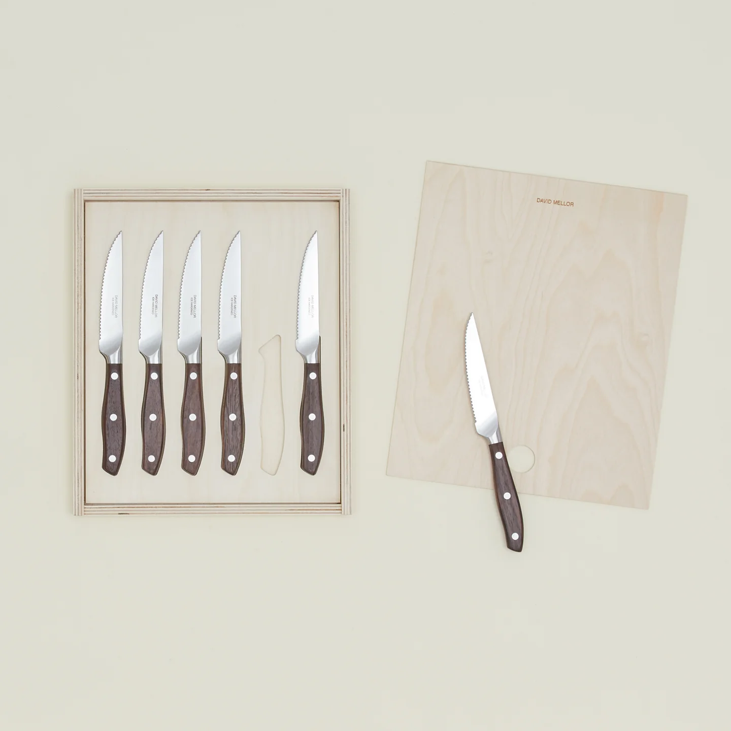 Rosewood Steak Knife Set