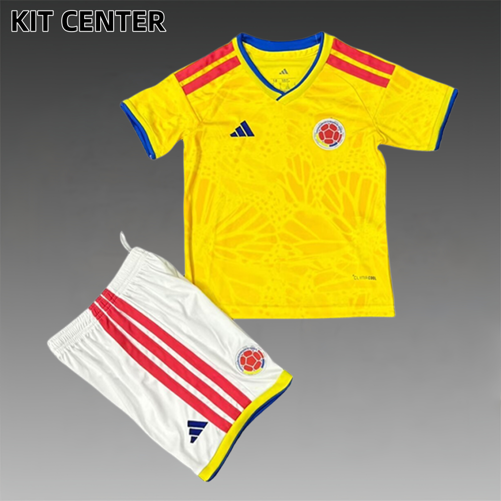 2026 Colombia Home Football Shirt (adult Kids Kit socks)