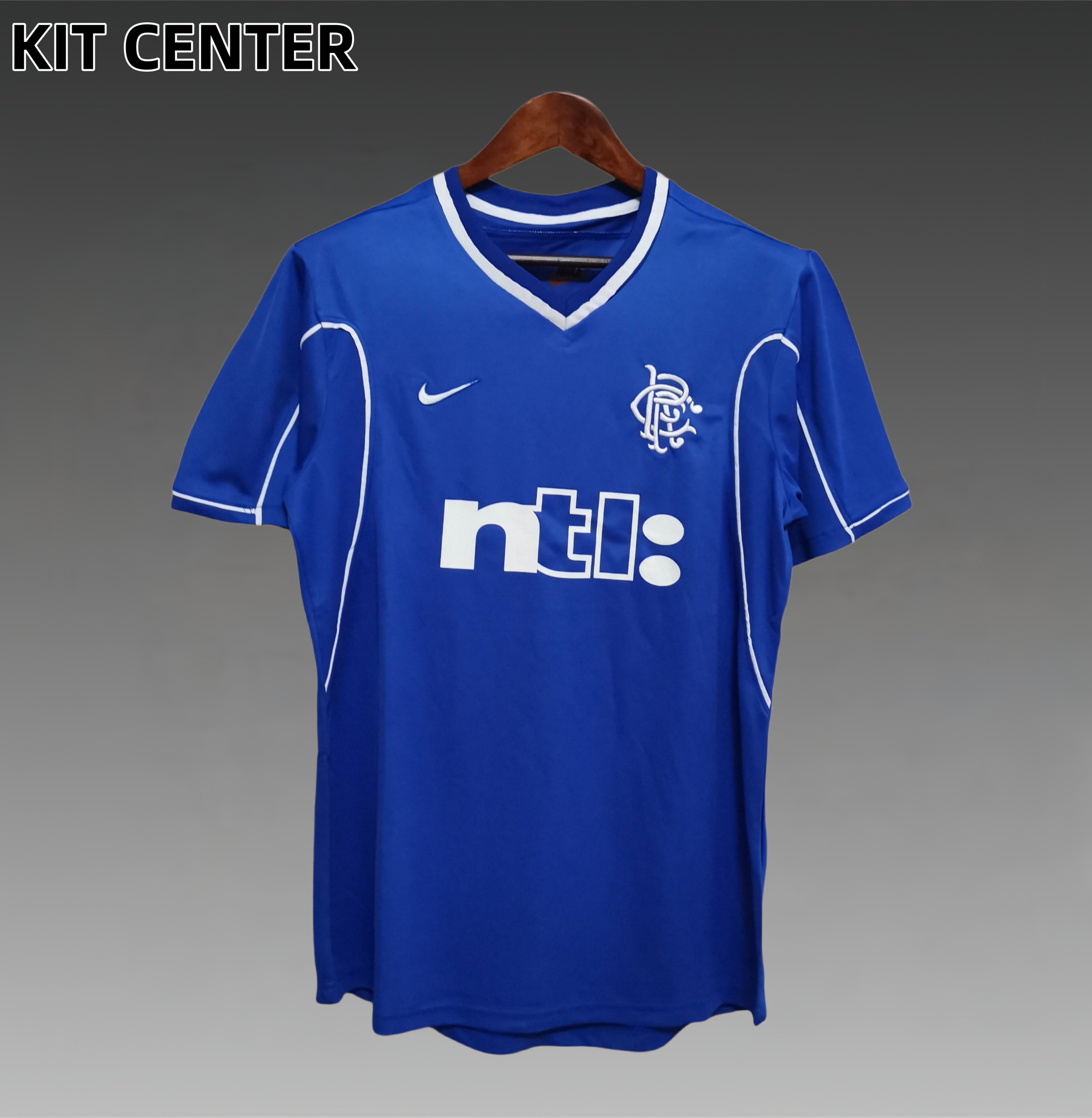 1999/2001 Glasgow Rangers home Retro Football Shirt