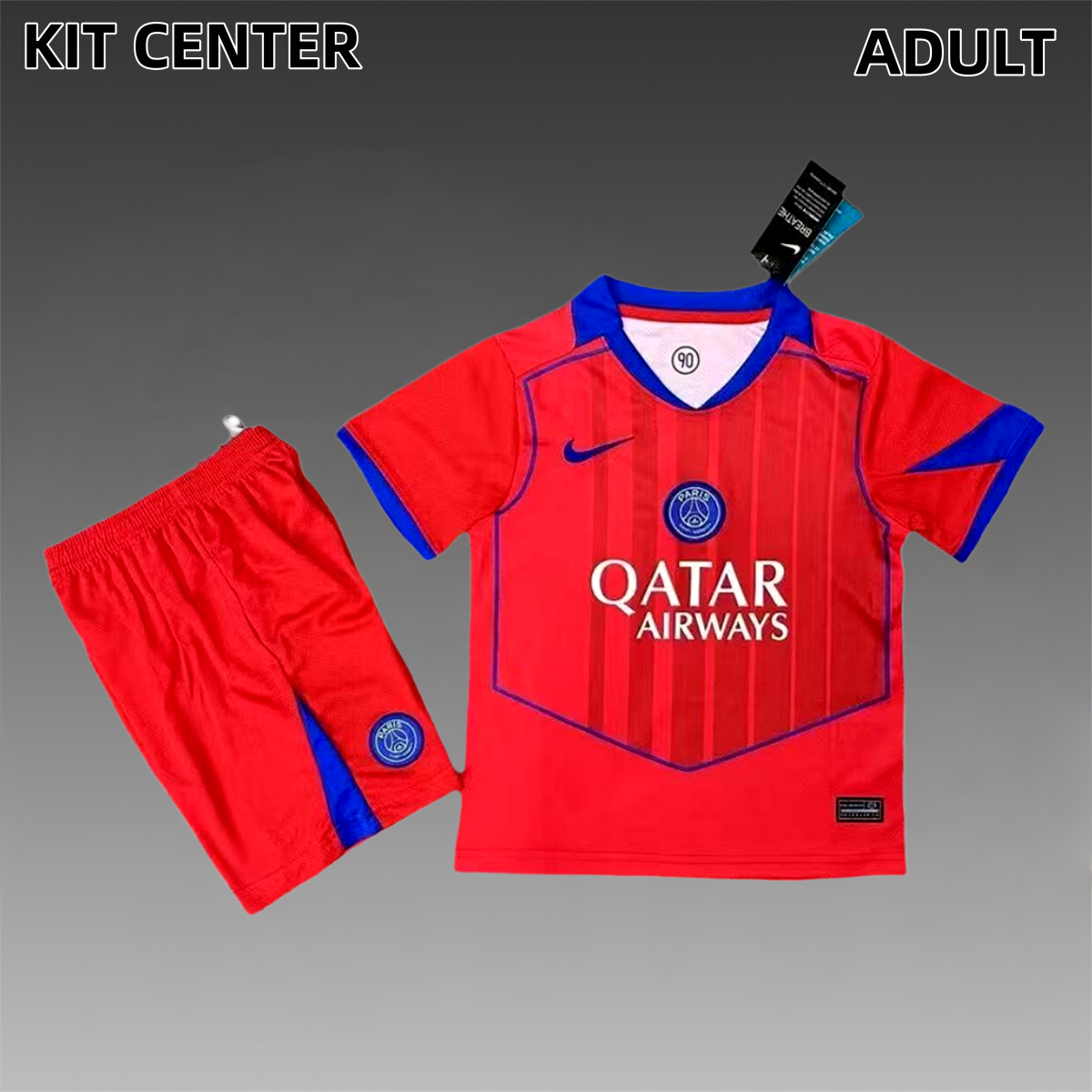 2025/2026 Paris Saint-Germain Second Away Football Shirt (Adult Kit socks)