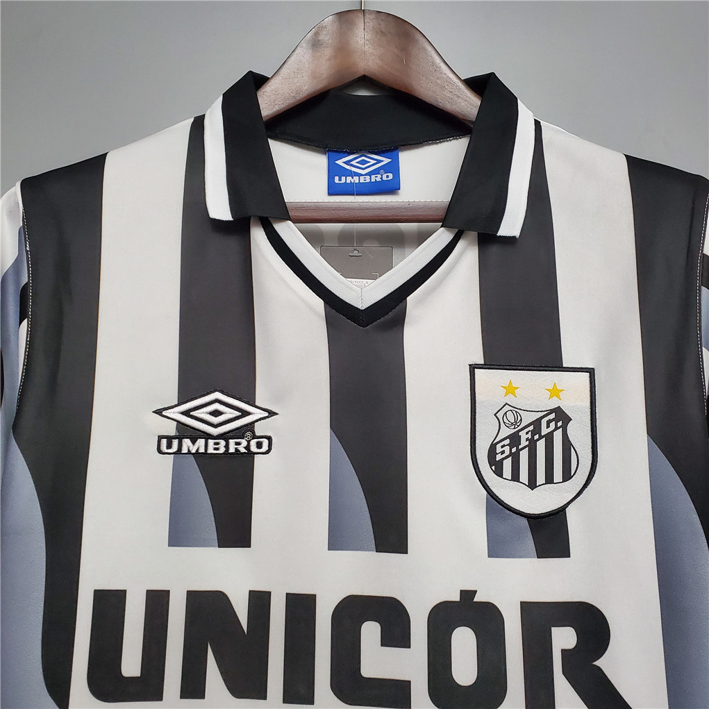 1998 Santos Home Retro Football Shirt (Retro)