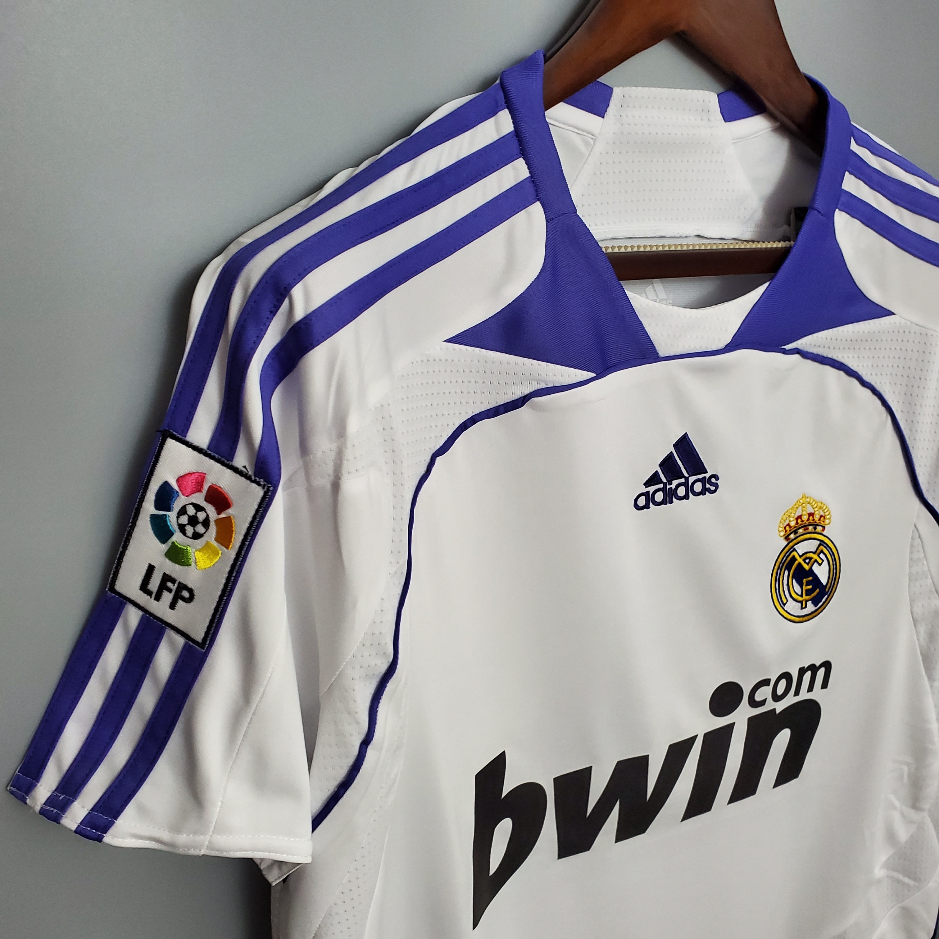 2007/2008 Real Madrid Home Retro Football Shirt