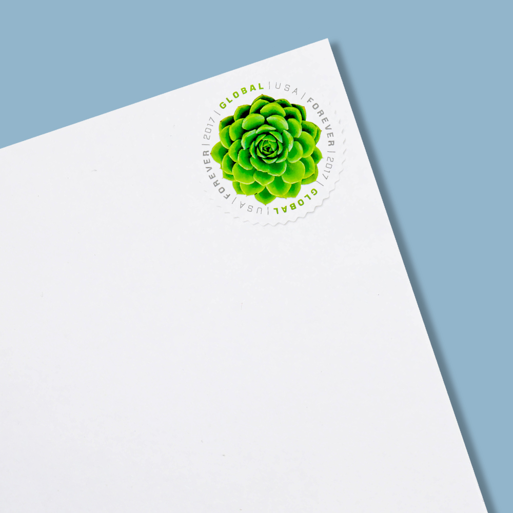 2017 USA Global Succulents Forever Stamps