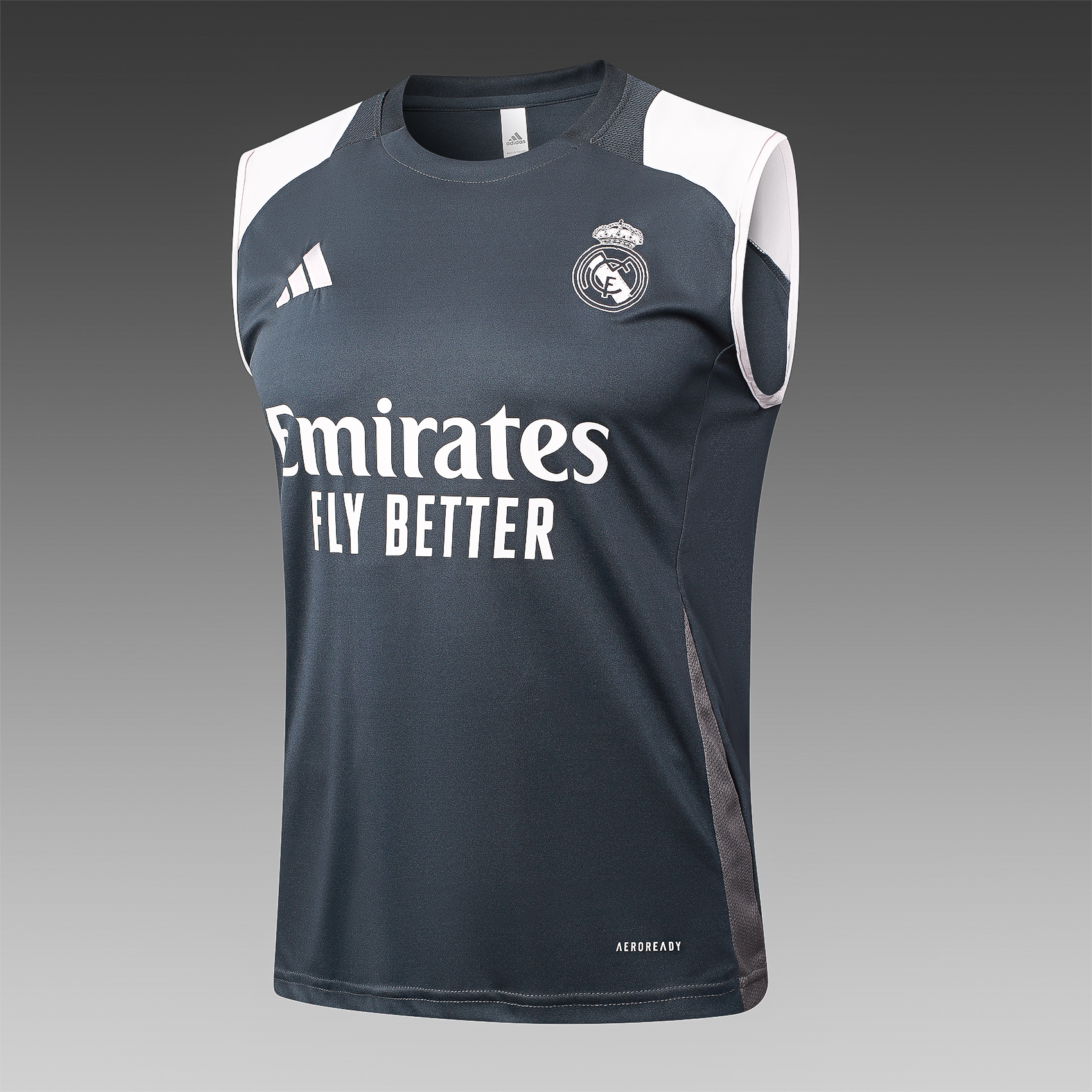 2024/2025 Real Madrid grey adult vest training suit (Adult Kit)