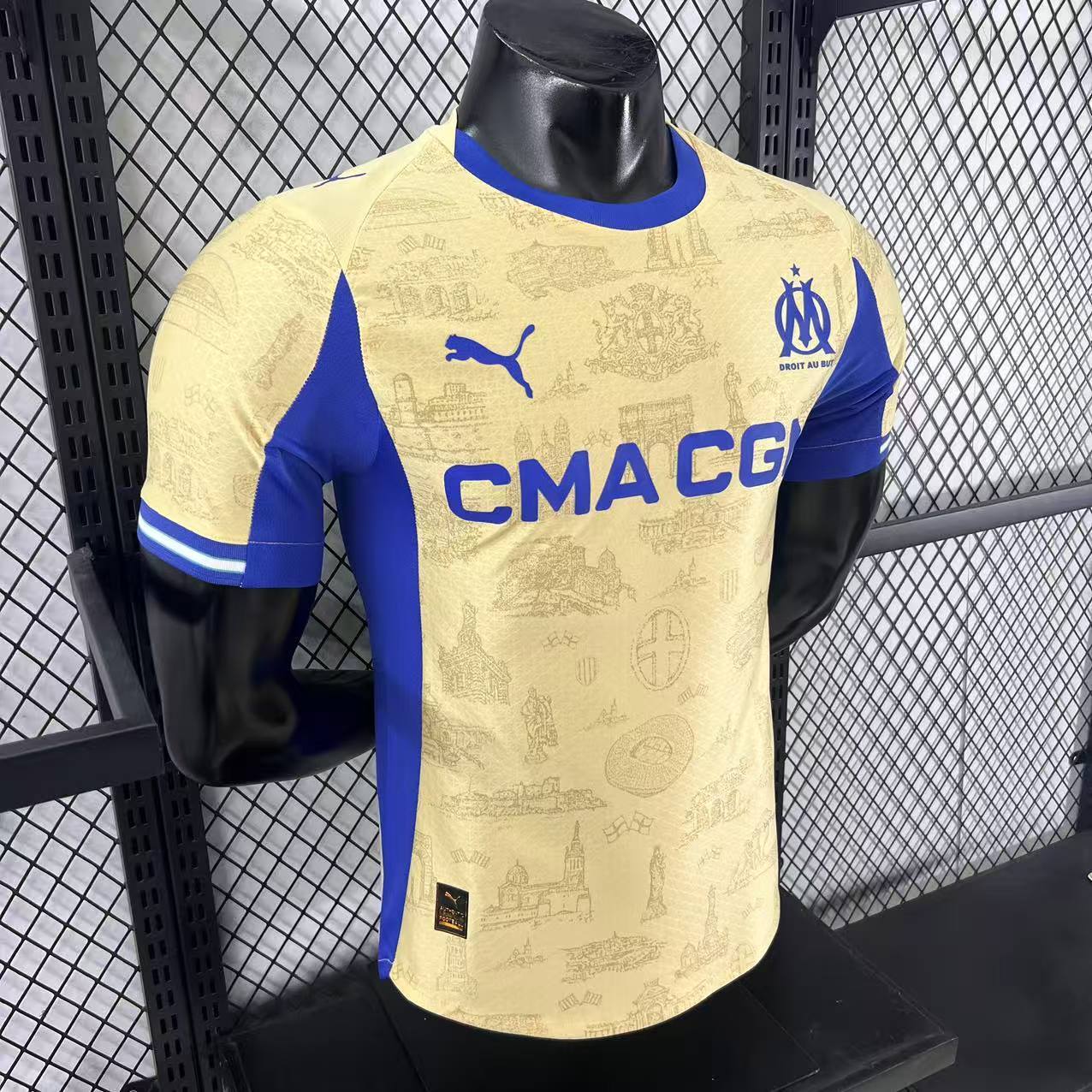 2025/2026 Marseille Third Football Shirt (Player Edition)