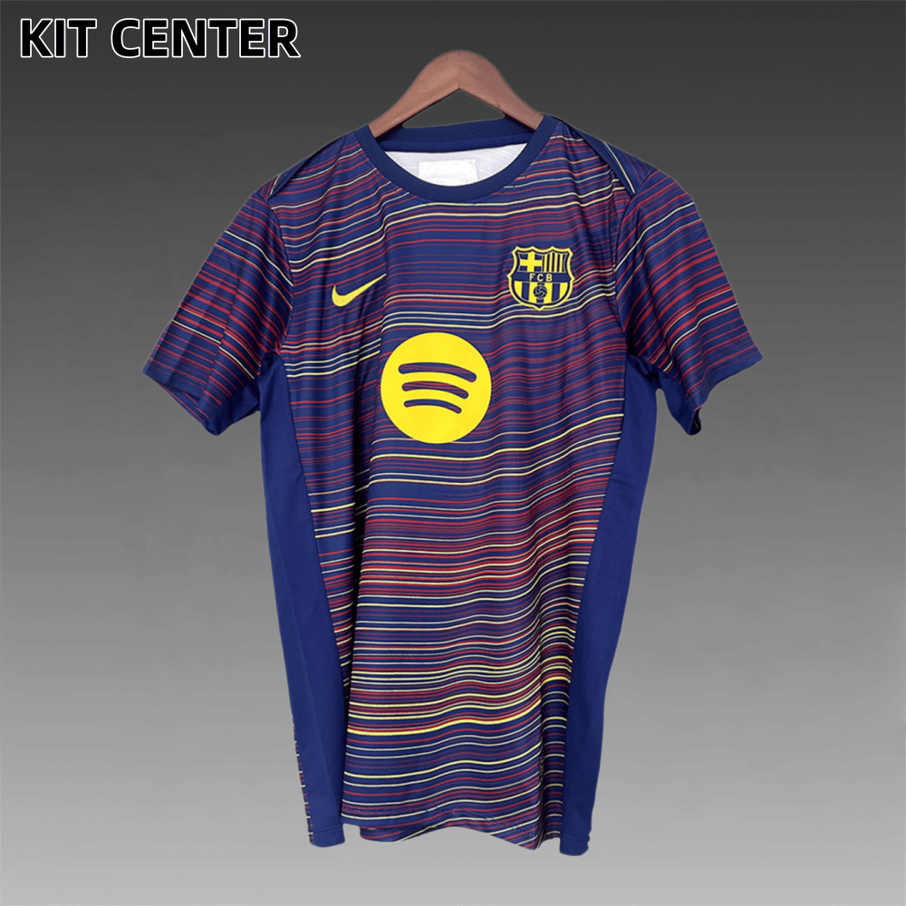 2025/2026 Barcelona Pre-match Football Jersey (Fan Edition)