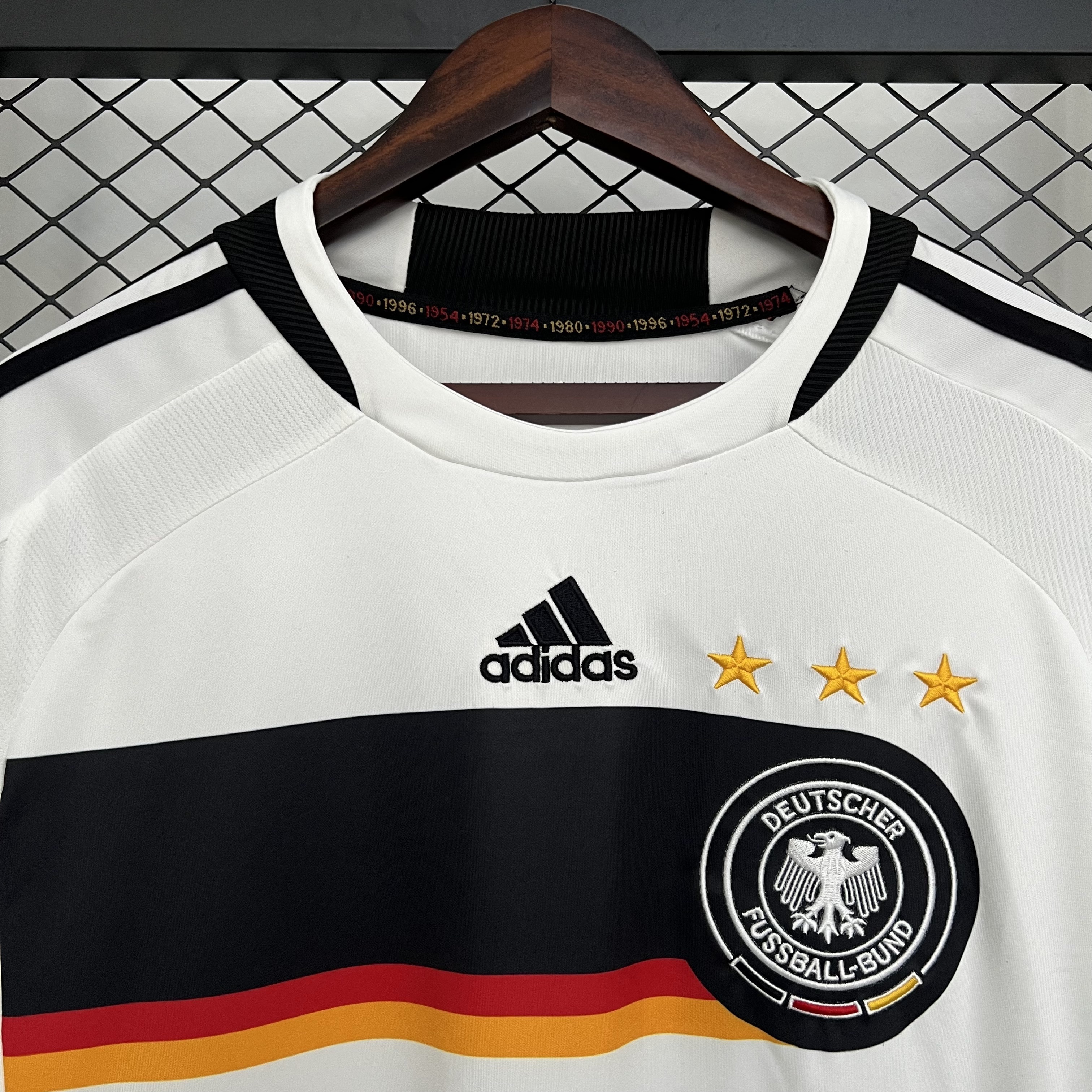 2008 Germany home Retro Football Shirt