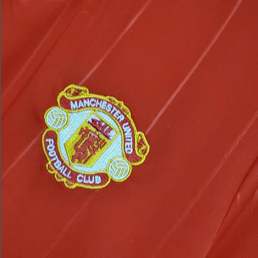 86/88 Manchester United home retro football jersey