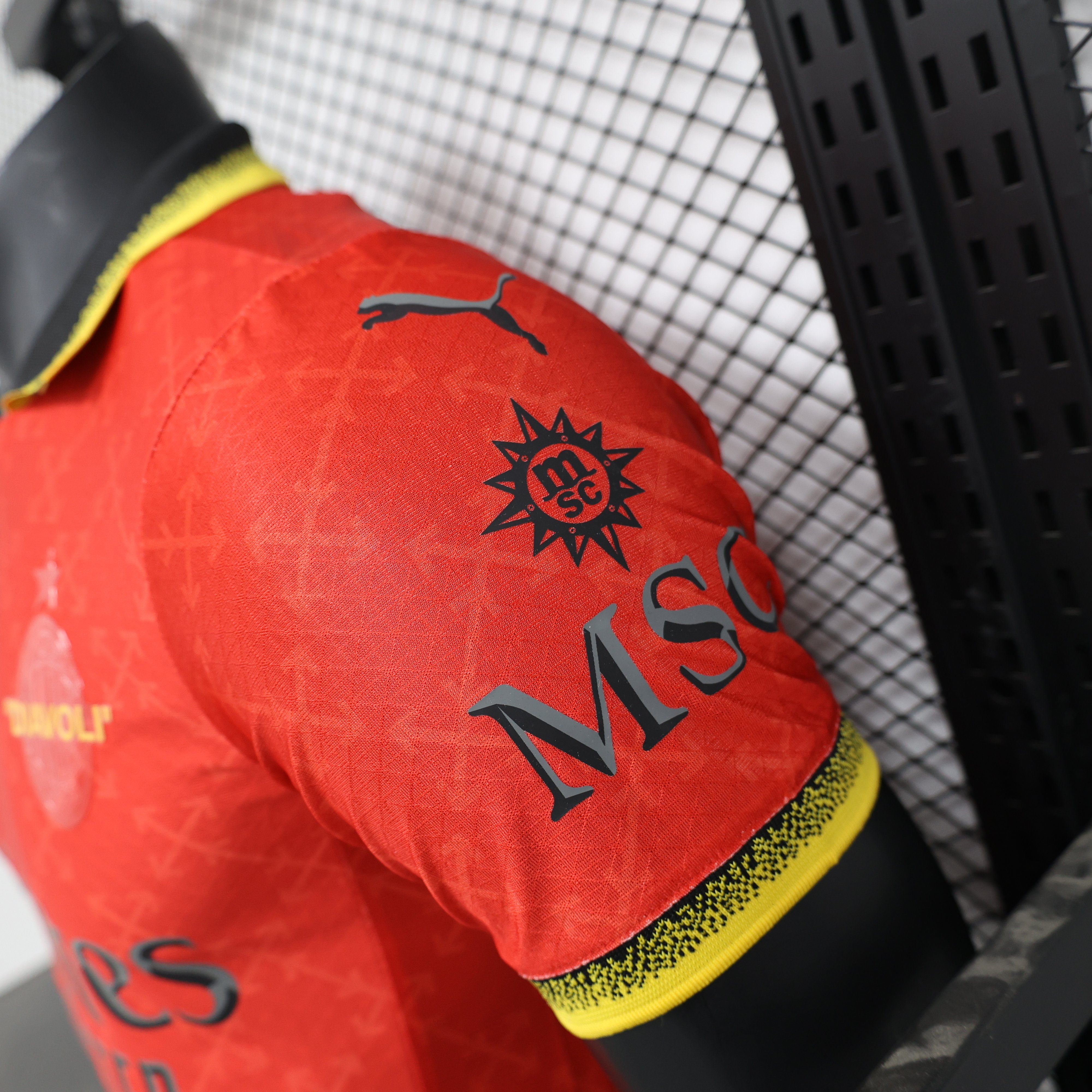 2025/2026 AC Milan Third Away Special Edition Red Football Shirt (Player Edition)