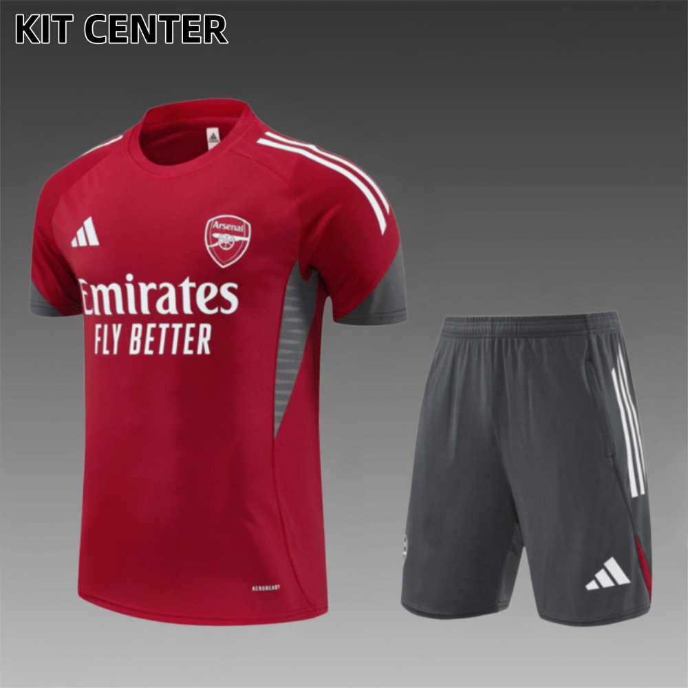 2025/2026 Arsenal Adult Short Sleeve Training Wear (Adult Kids Kit)