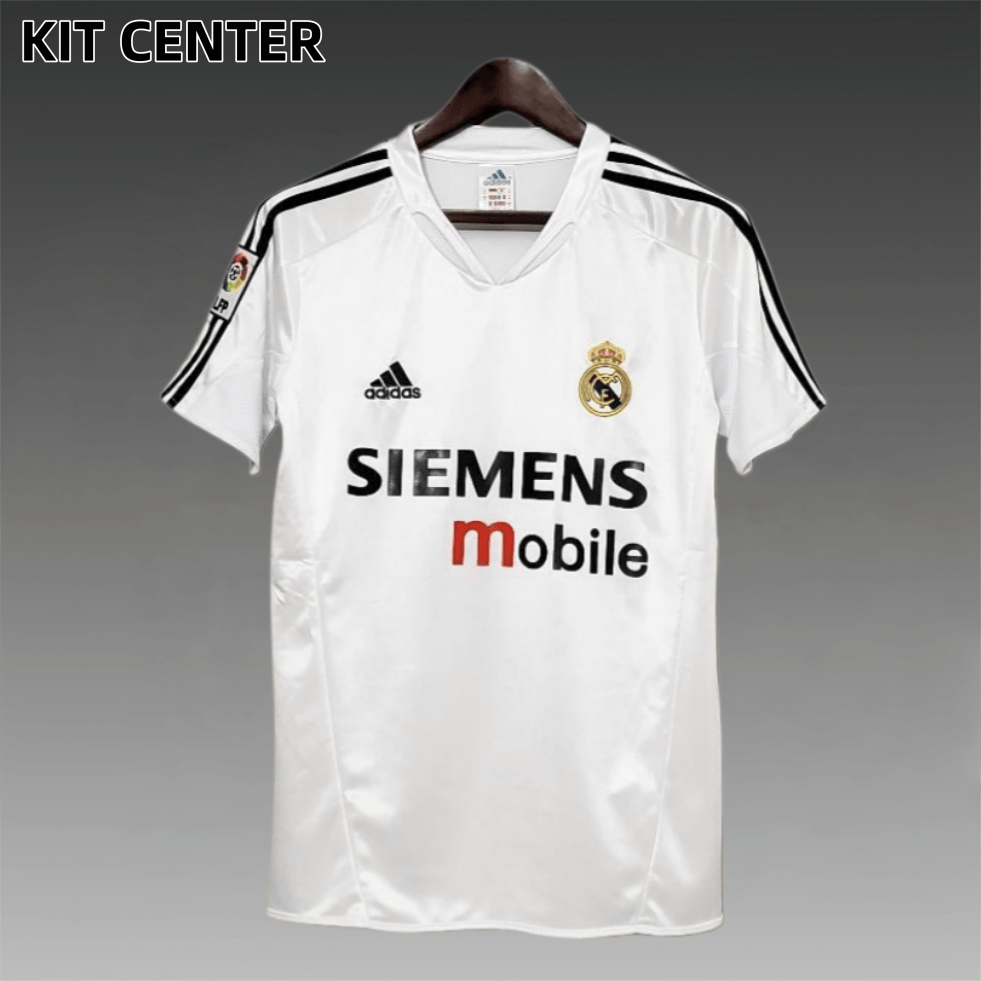 2004/2005 Real Madrid  home Retro Football Shirt