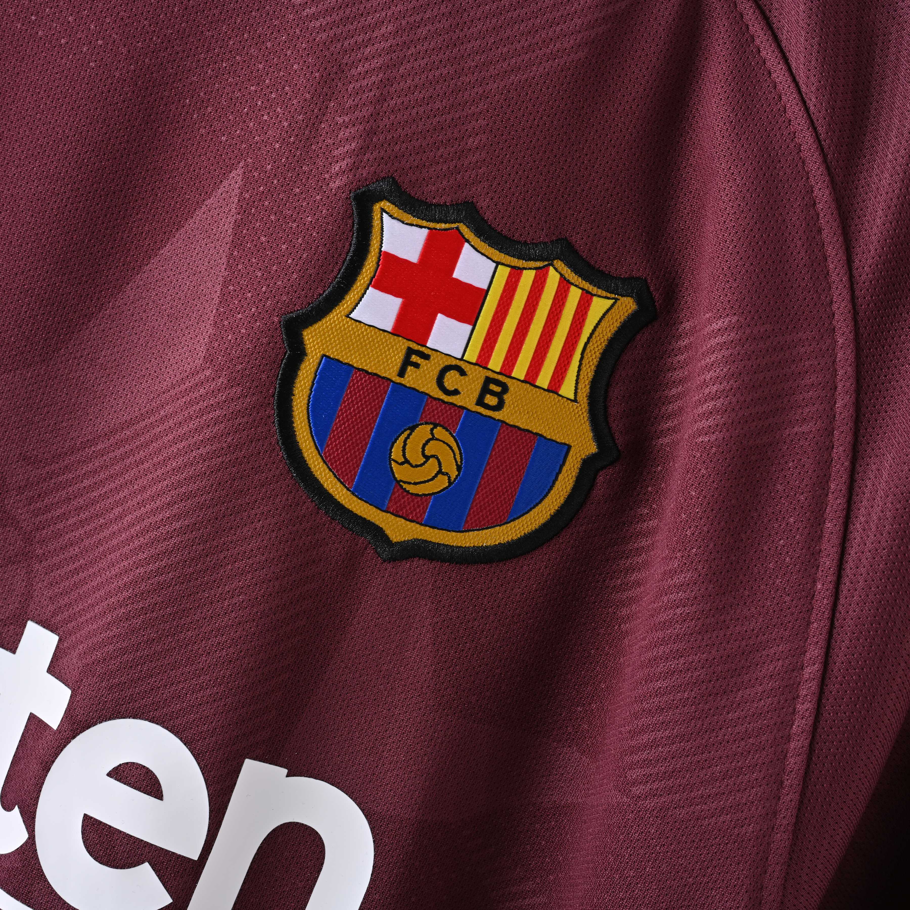 2017/2018 Barcelona Second Away Retro Football Jersey