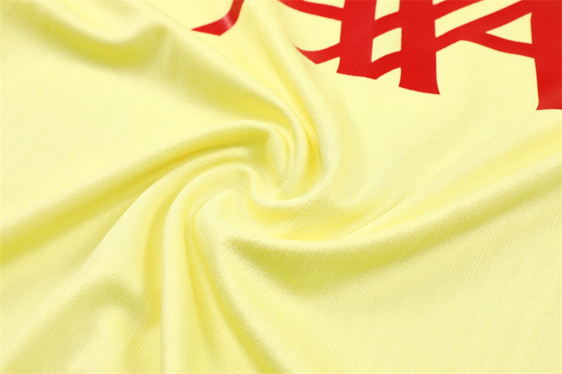 24/25 Liverpool light yellow Half Zip Training Kit (Adult Kids Kit)