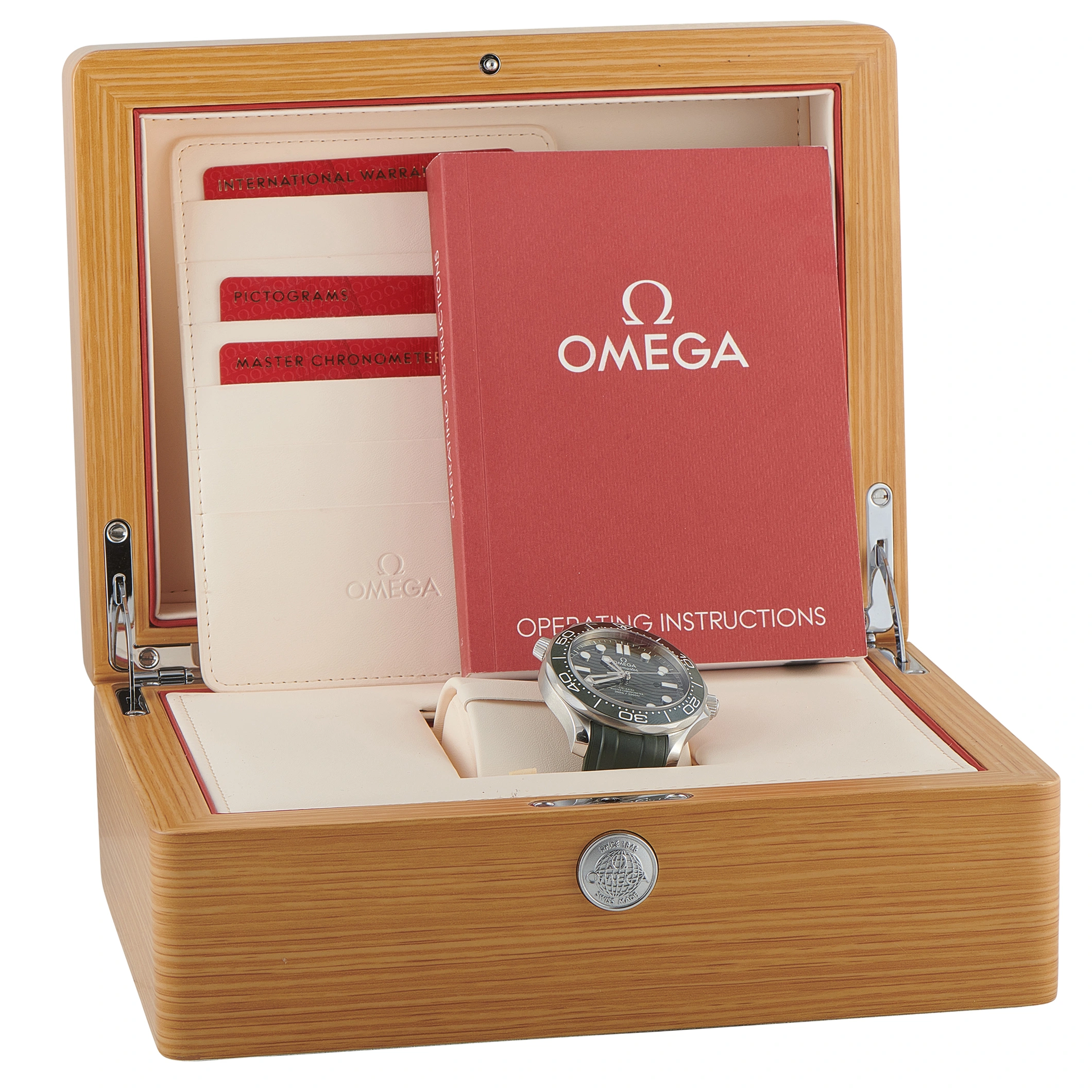 OmegaSeamaster Diver Steel Watch 210.32.42.20.10.001