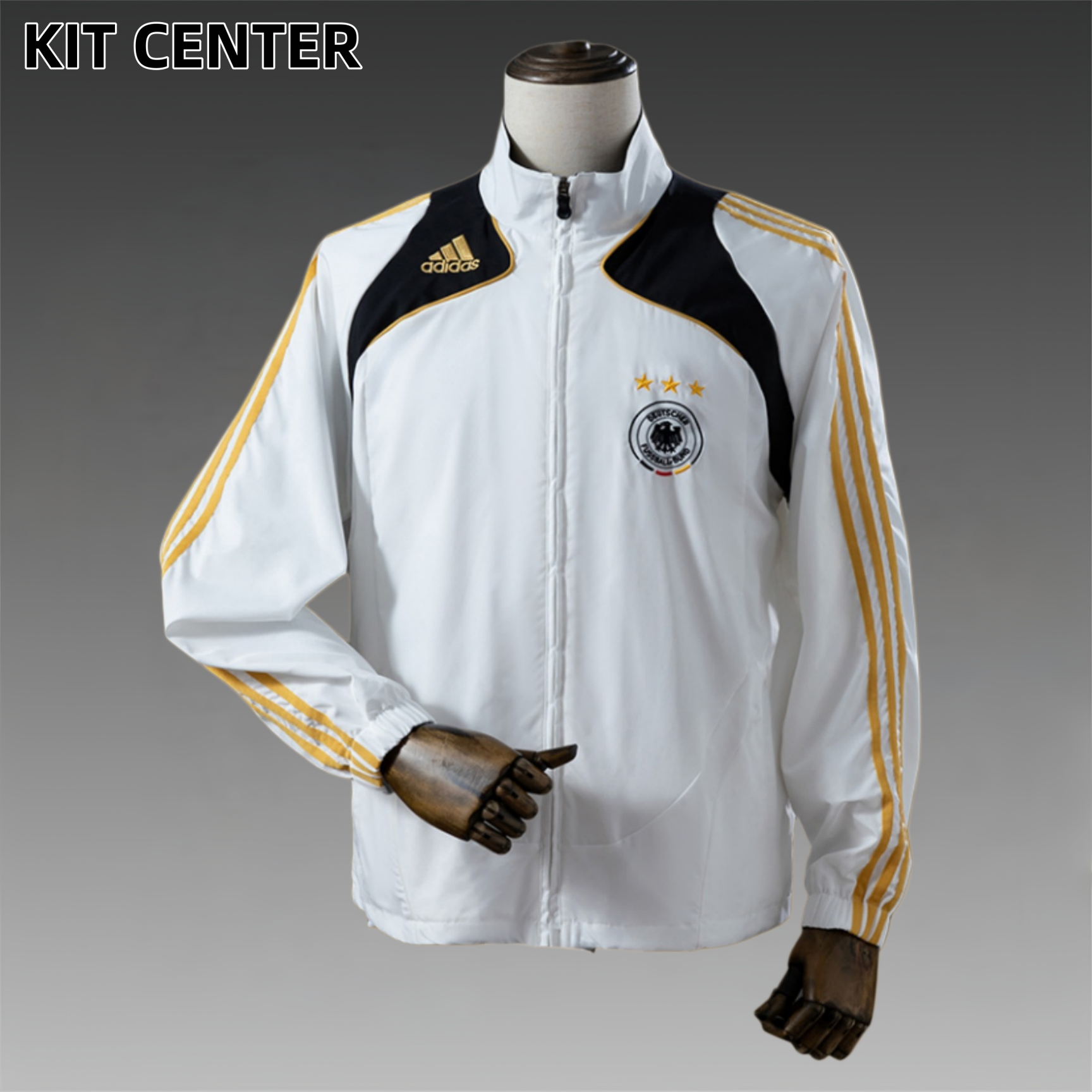 08/09 Germany  Retro Football Casual Windbreaker