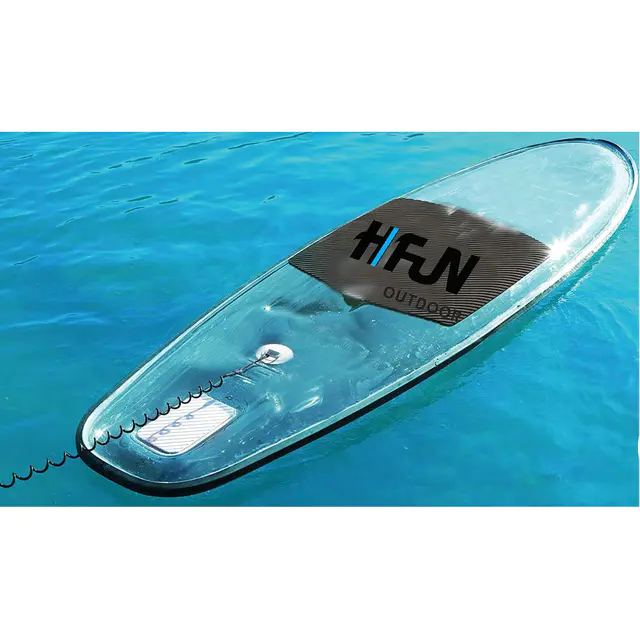 3m Crystal Transparent Clear Sup Paddle Board Stand up Surfboard