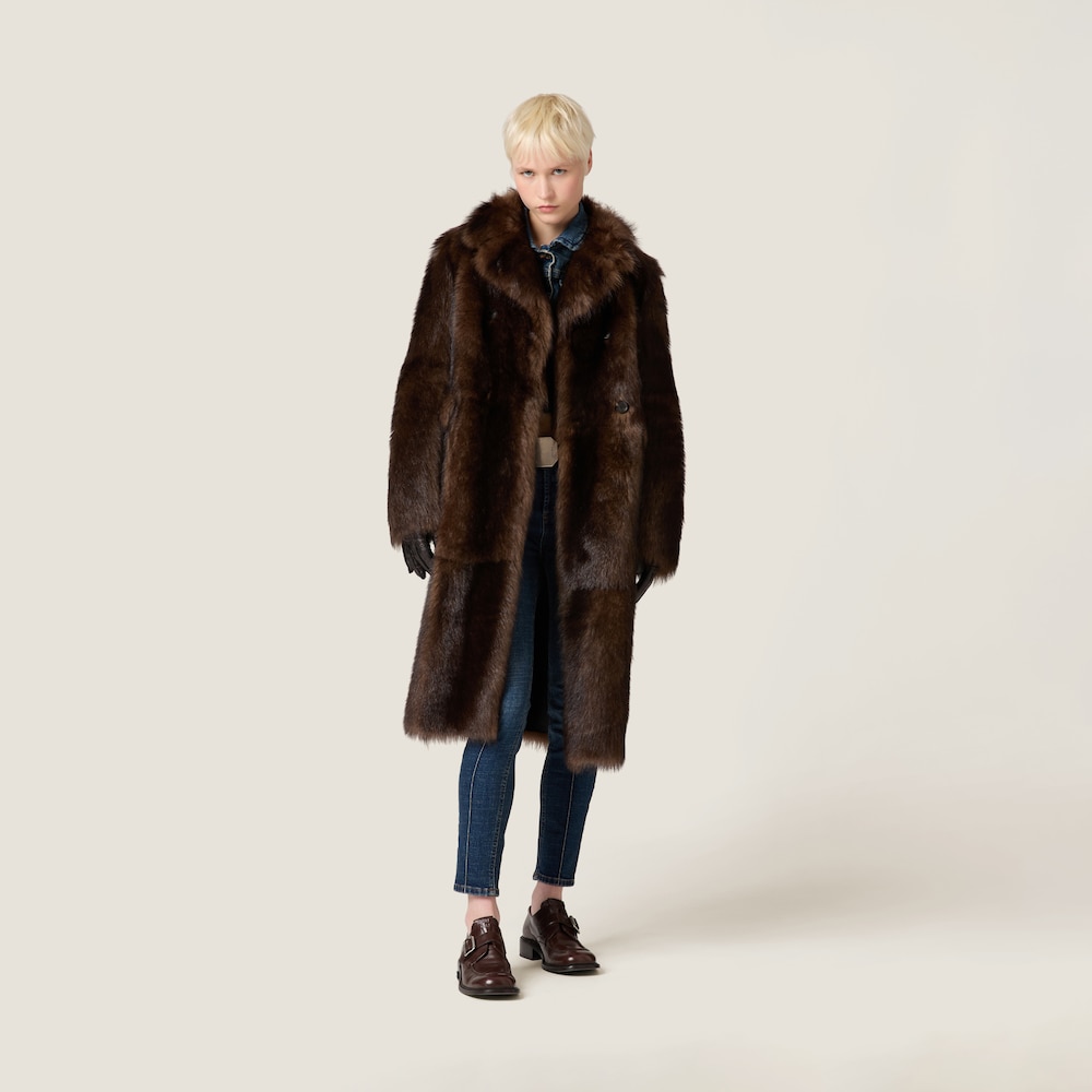 Shearling coat