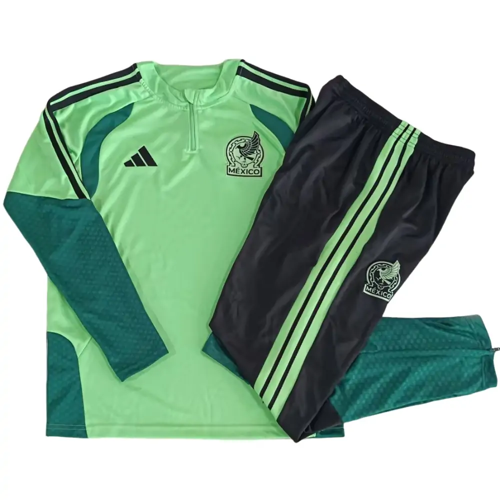 2026-27 Mexico Half Zipper Training Jersey - Adult Set