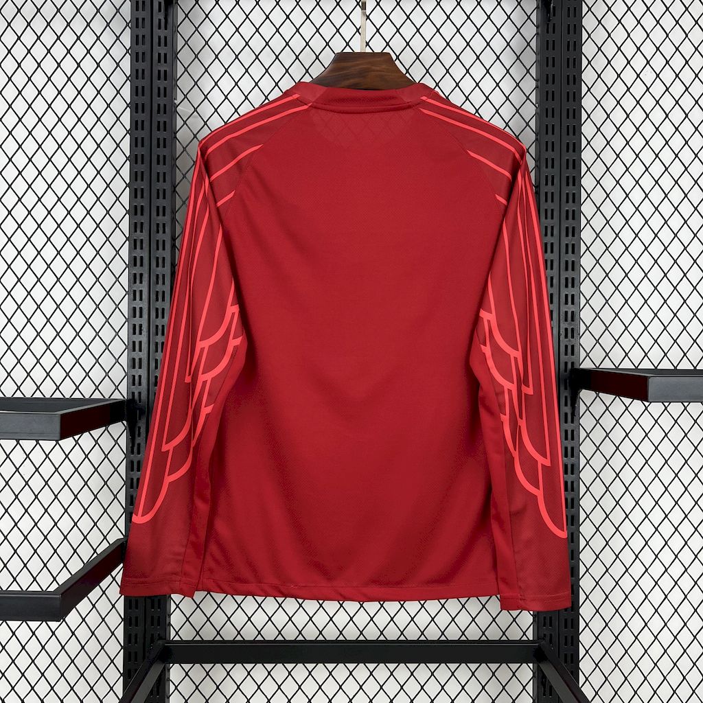 2025/2026 Paris Saint-Germain Red Goalkeeper Football Jersey (Fan Edition)