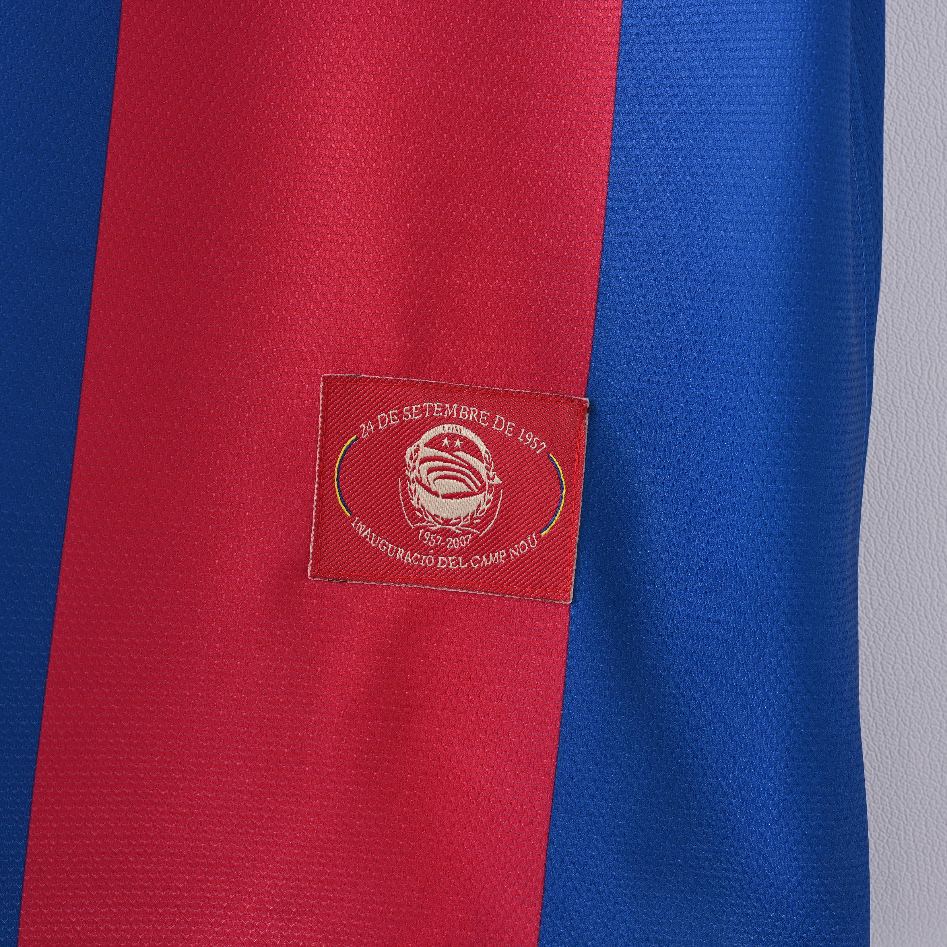 2007/2008 Barcelona Home Retro Football Shirt