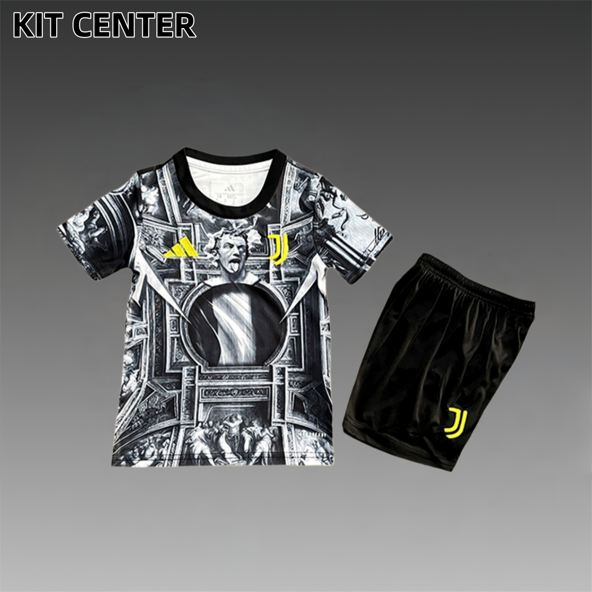 2025/2026 Juventus Pre-match Training Football Jersey (Kids Kit socks)