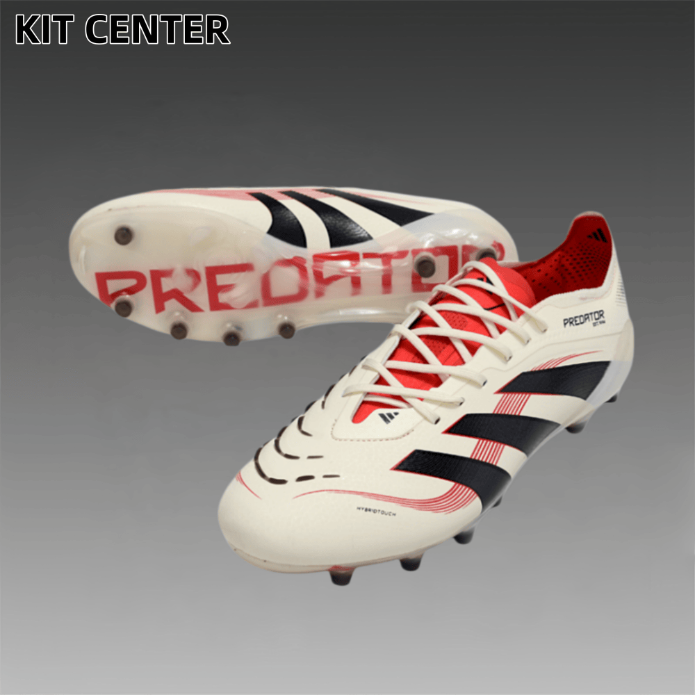 Predator Elite Fold-over Tongue FG Champagne - Off WhiteCore BlackPure Ruby