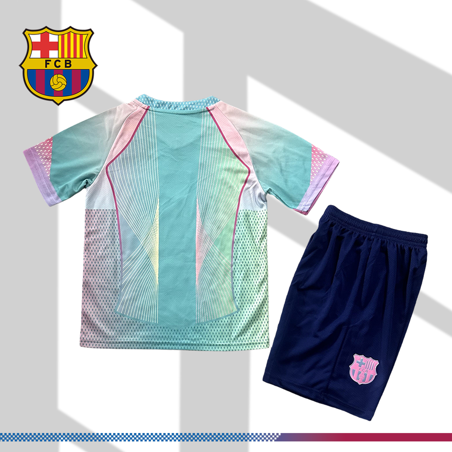 2025/2026 Barcelona Special Edition Football Shirt (Kids Kit socks)