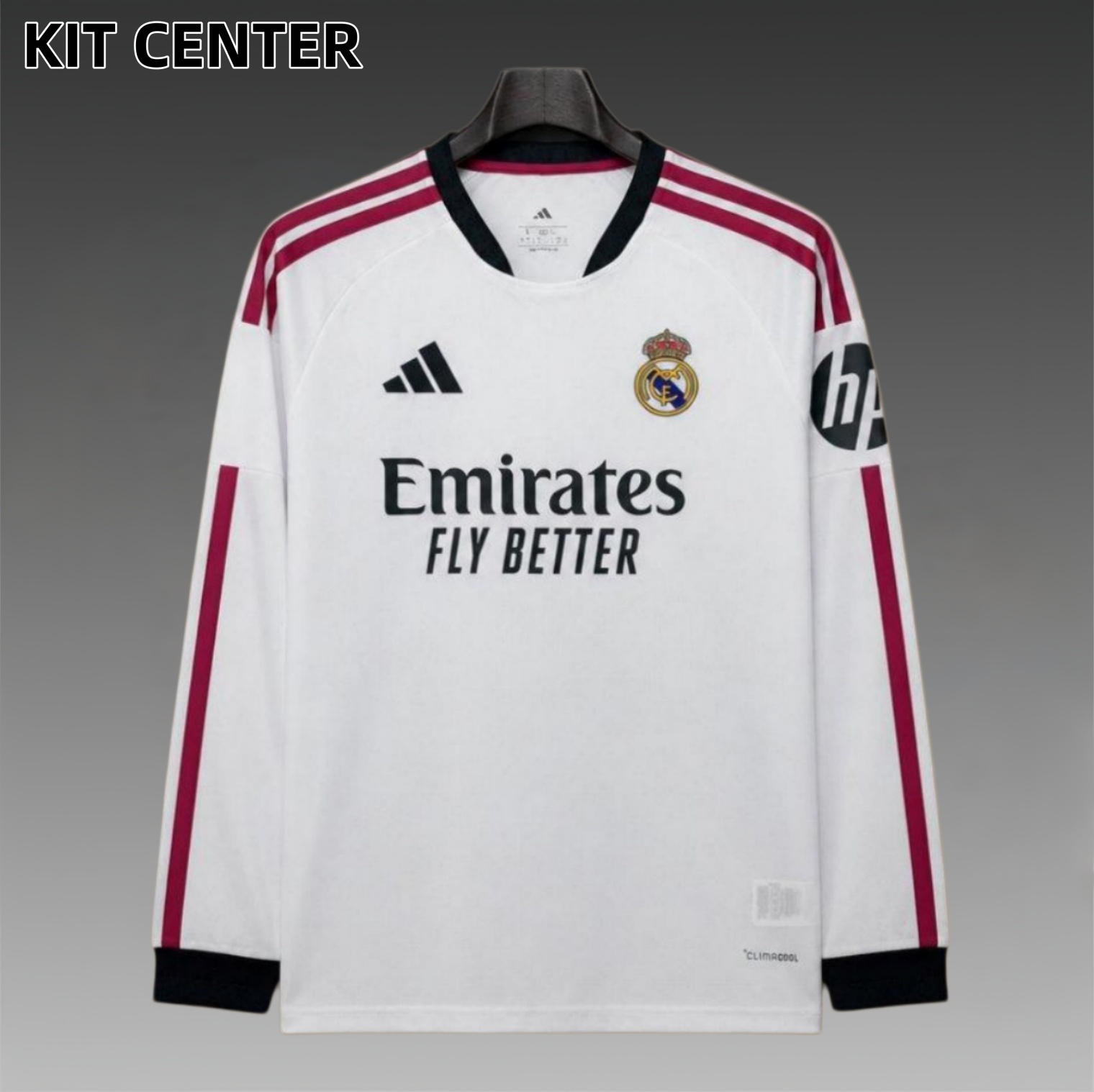 2026/2027 Real Madrid Home Long Sleeve Football Shirt (Fan version）