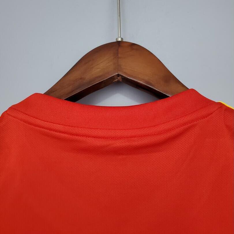 2014 Spain home Retro Football Shirt