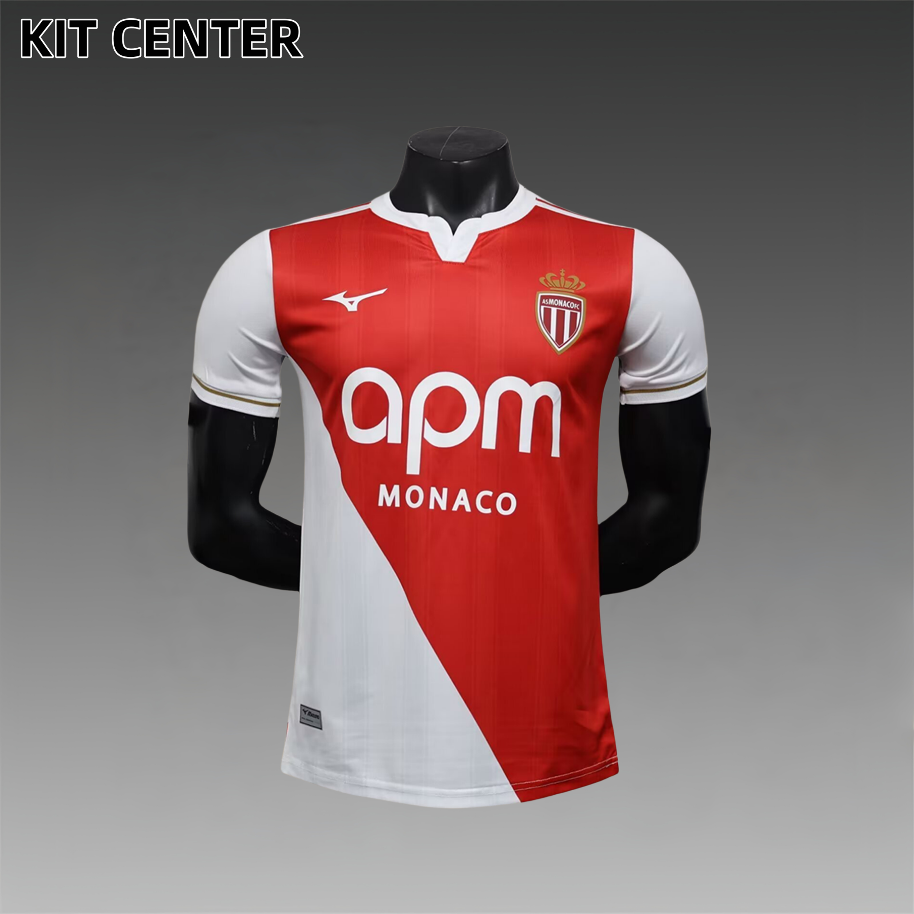 2025/2026 Monaco Home Football Shirt (Player Edition)